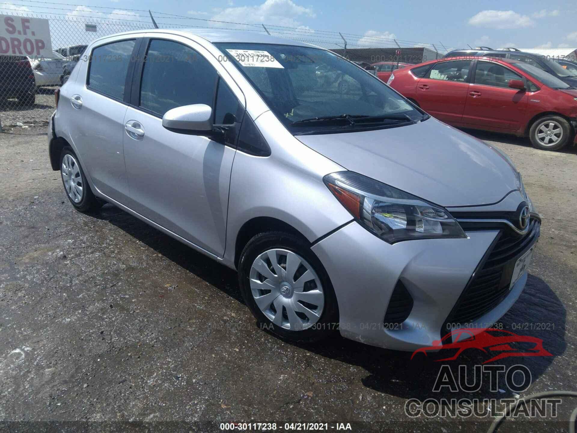 TOYOTA YARIS 2017 - VNKKTUD35HA073440