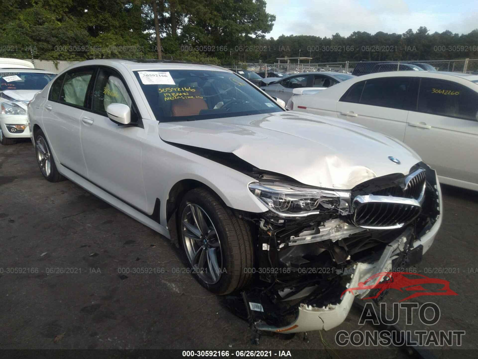 BMW 7 SERIES 2019 - WBA7F2C59KB240250