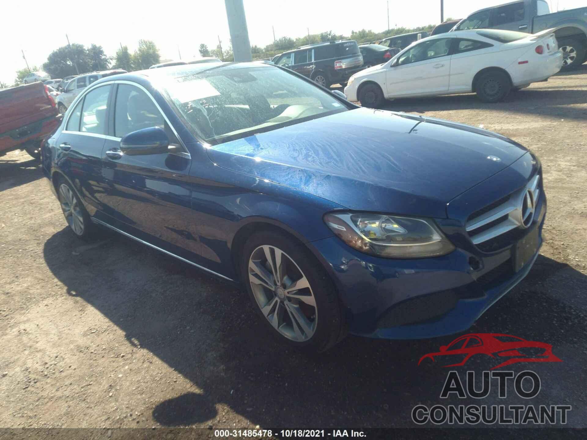 MERCEDES-BENZ C-CLASS 2017 - WDDWF4JB9HR256151