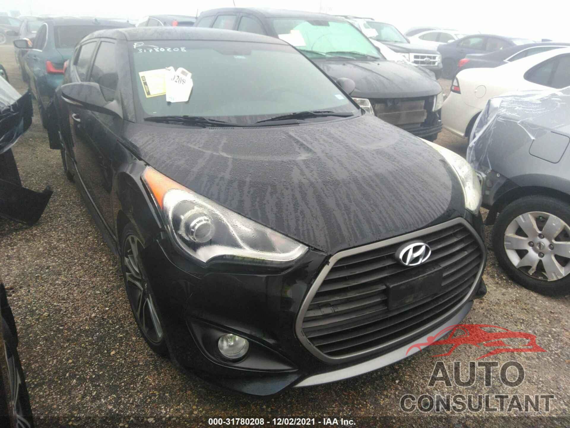 HYUNDAI VELOSTER 2016 - KMHTC6AE1GU292970