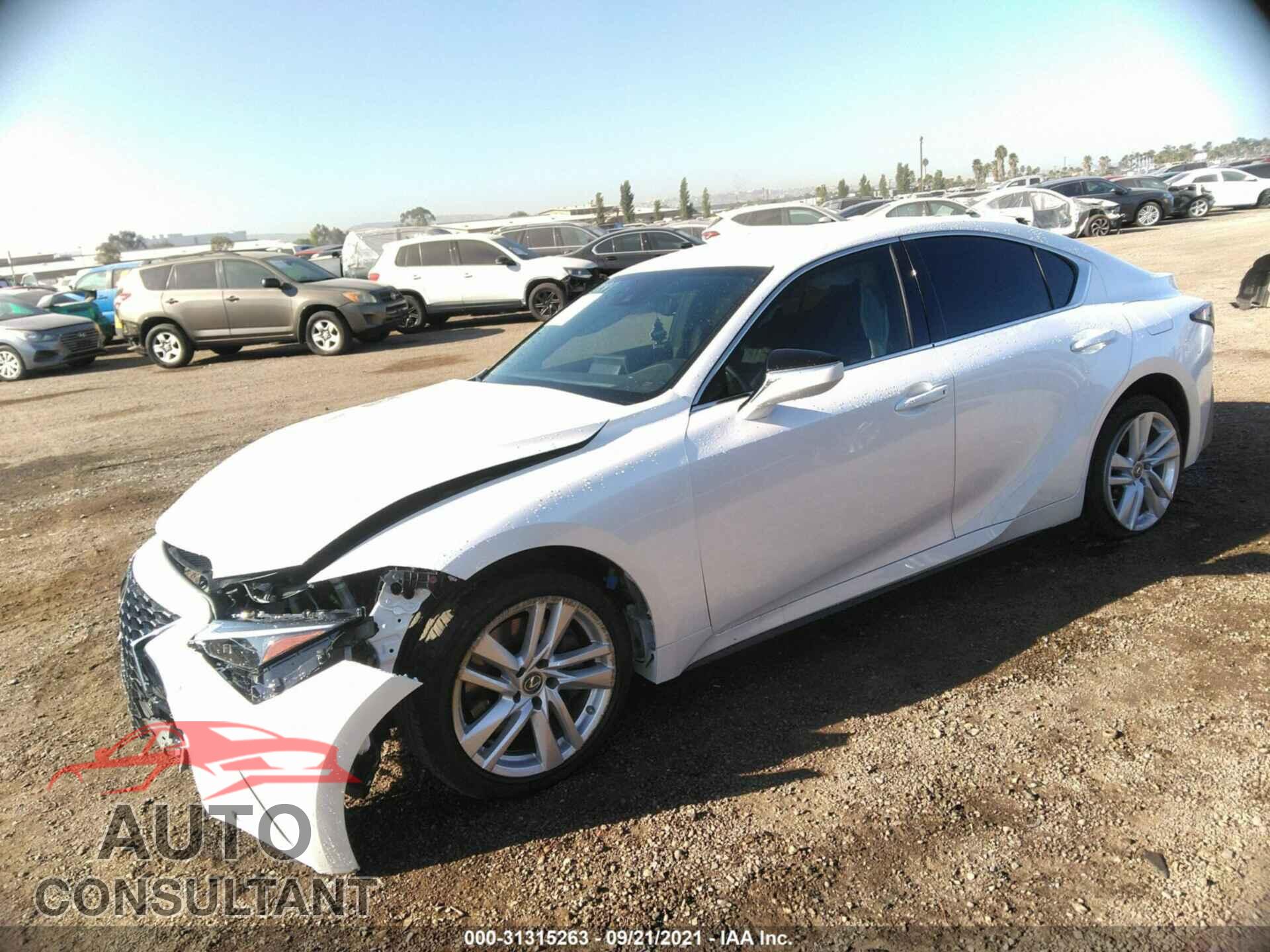 LEXUS IS 2021 - JTHAA1D20M5117314