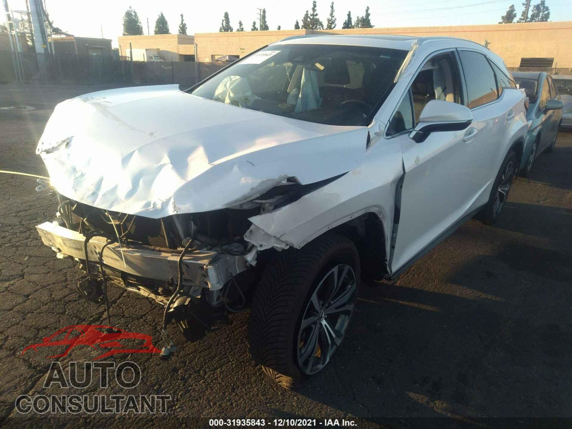 LEXUS RX 2017 - 2T2ZZMCA8HC065765