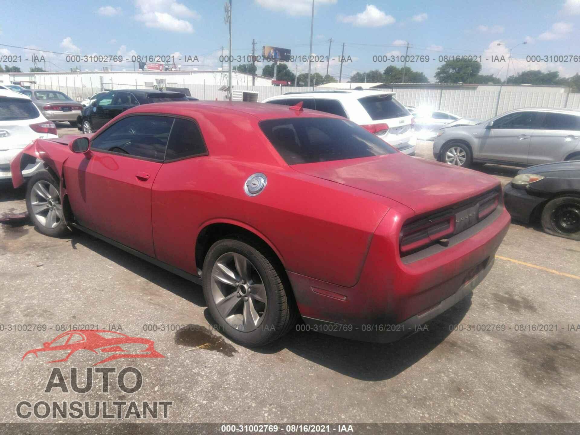 DODGE CHALLENGER 2016 - 2C3CDZAG1GH338017