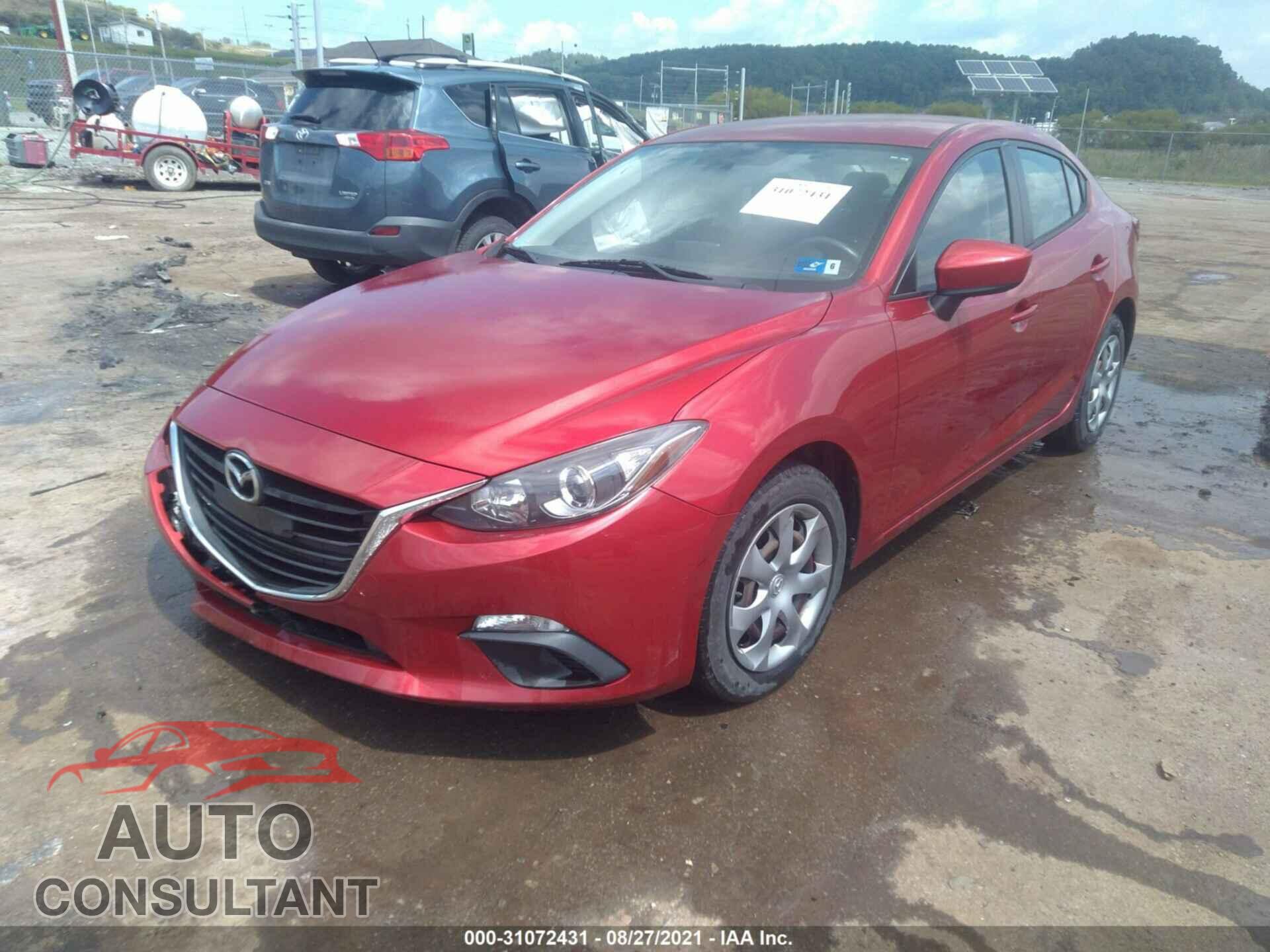 MAZDA MAZDA3 2015 - JM1BM1U77F1223729