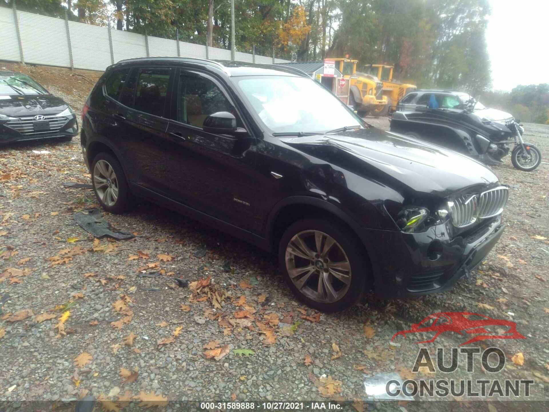 BMW X3 2016 - 5UXWX9C52G0D81525