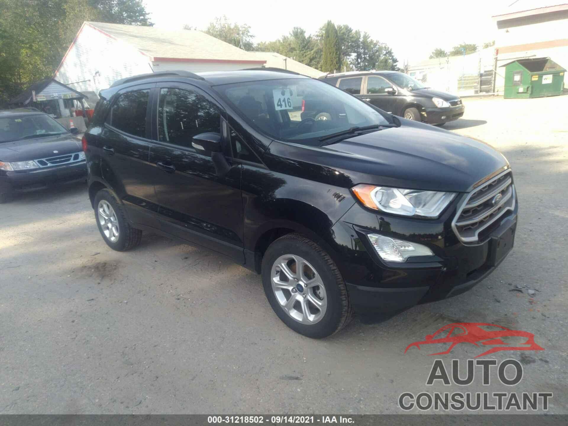 FORD ECOSPORT 2019 - MAJ3S2GE2KC288356