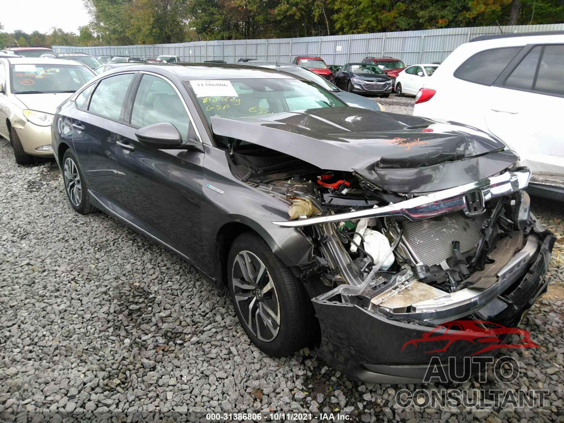 HONDA ACCORD HYBRID 2019 - 1HGCV3F53KA016341