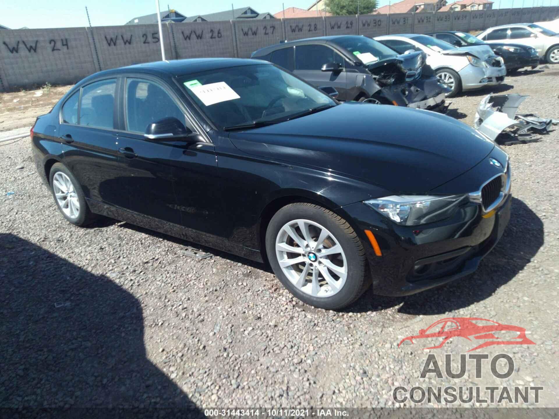 BMW 3 SERIES 2016 - WBA8E5G5XGNT40706