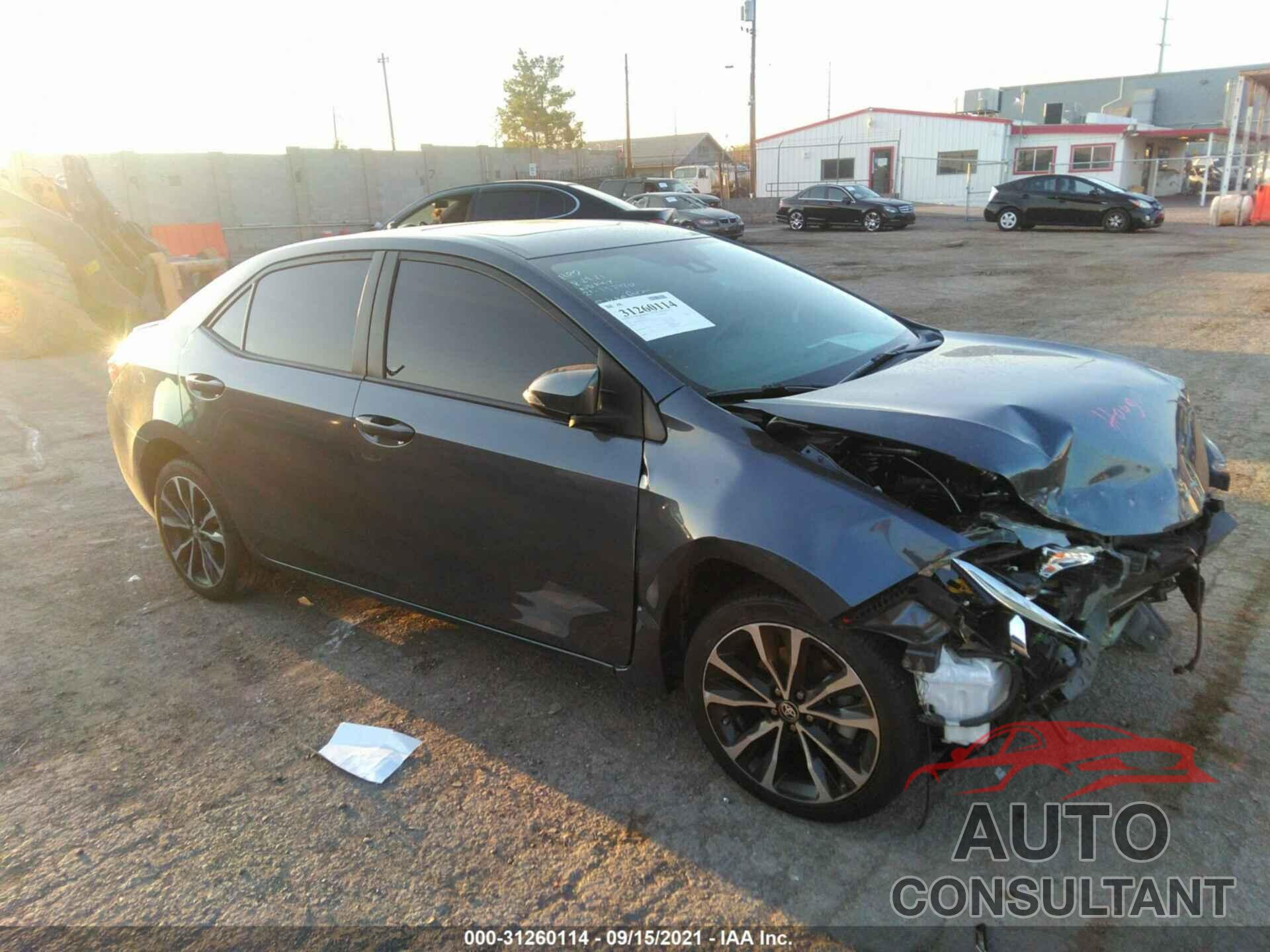 TOYOTA COROLLA 2017 - 5YFBURHE5HP601570