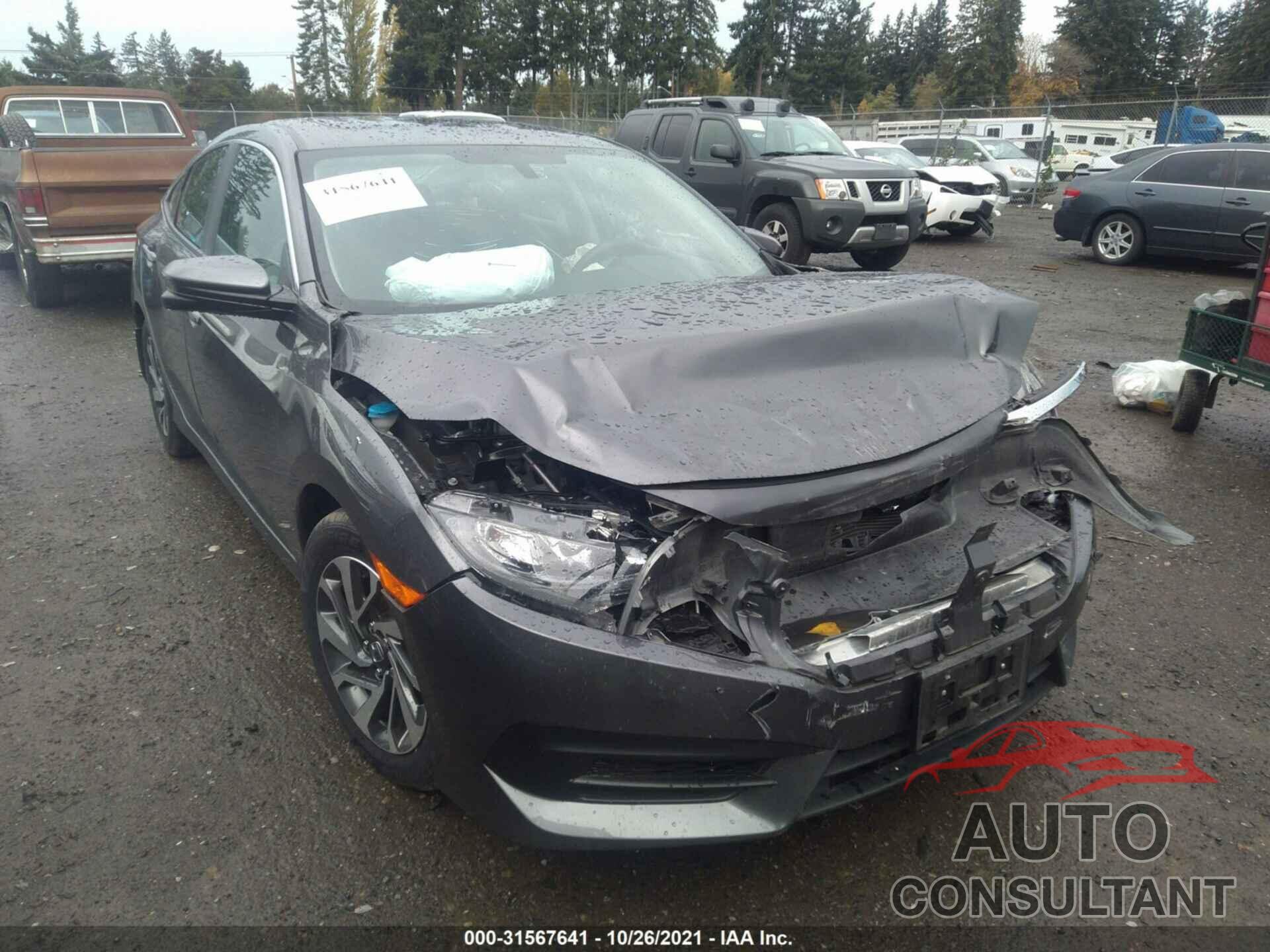 HONDA CIVIC SEDAN 2018 - 2HGFC2F74JH540645