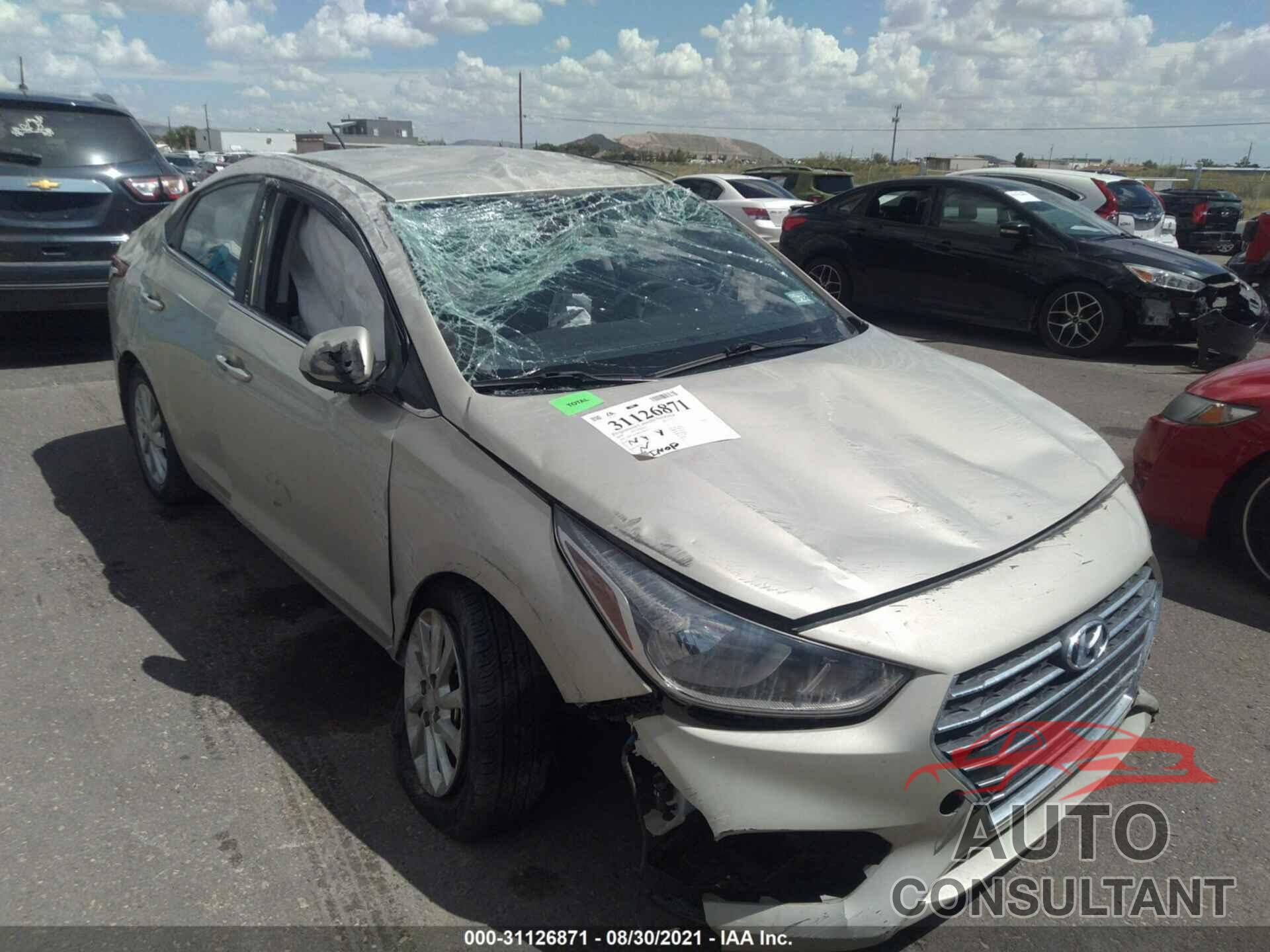 HYUNDAI ACCENT 2019 - 3KPC24A39KE039414