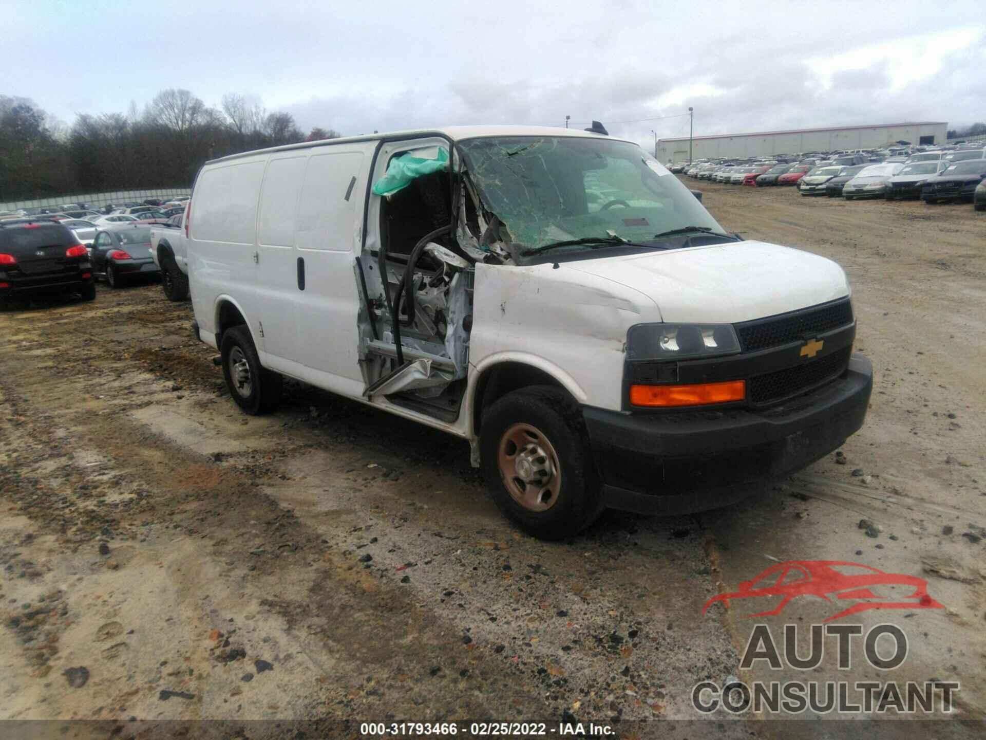 CHEVROLET EXPRESS CARGO VAN 2019 - 1GCWGAFP5K1198538