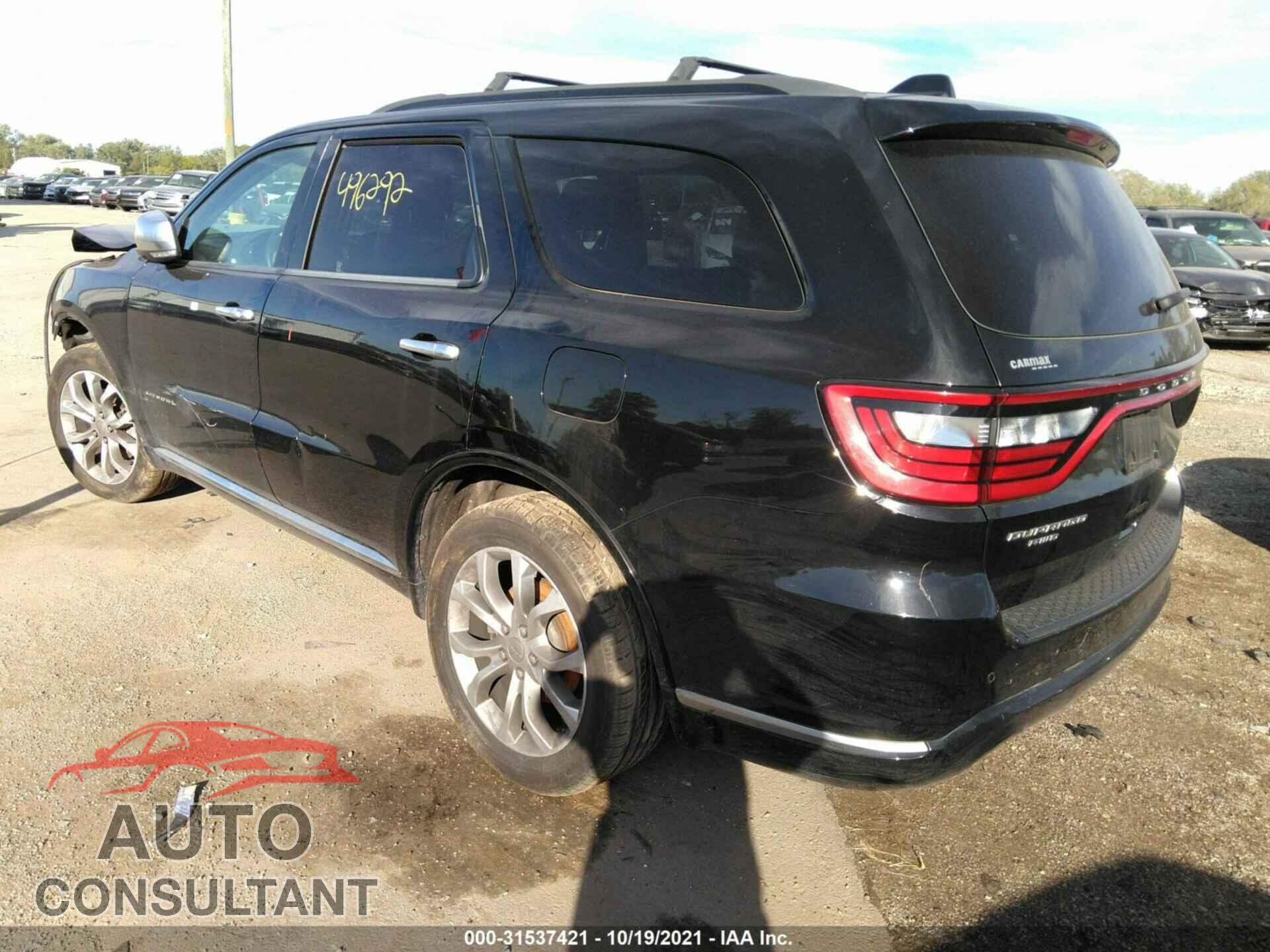 DODGE DURANGO 2017 - 1C4SDJET4HC733216