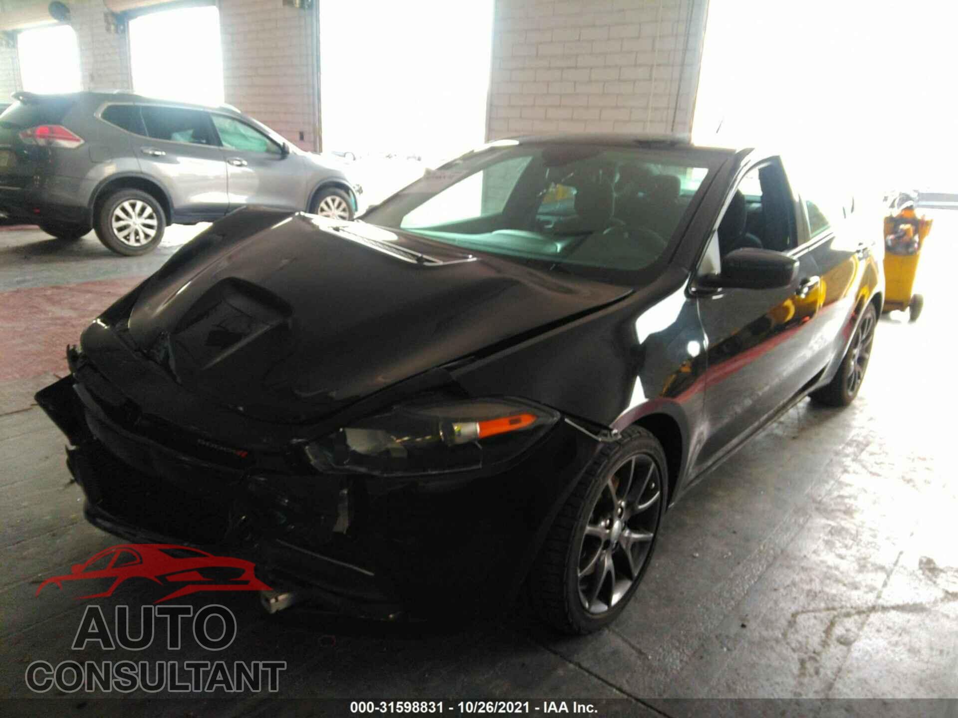 DODGE DART 2016 - 1C3CDFFH2GD822436