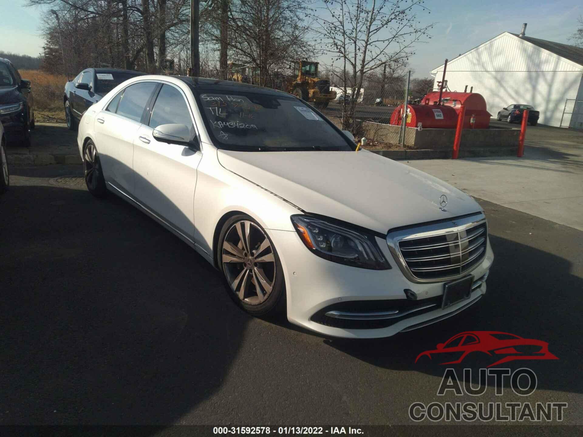 MERCEDES-BENZ S-CLASS 2019 - WDDUG8GB5KA434209