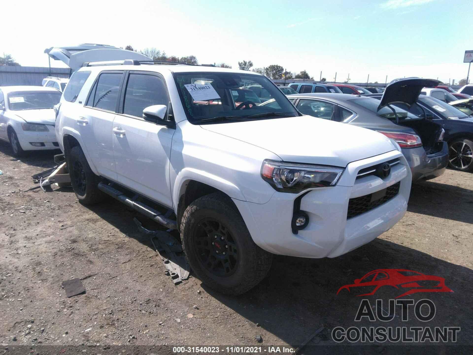 TOYOTA 4RUNNER 2021 - JTENU5JR2M5891482