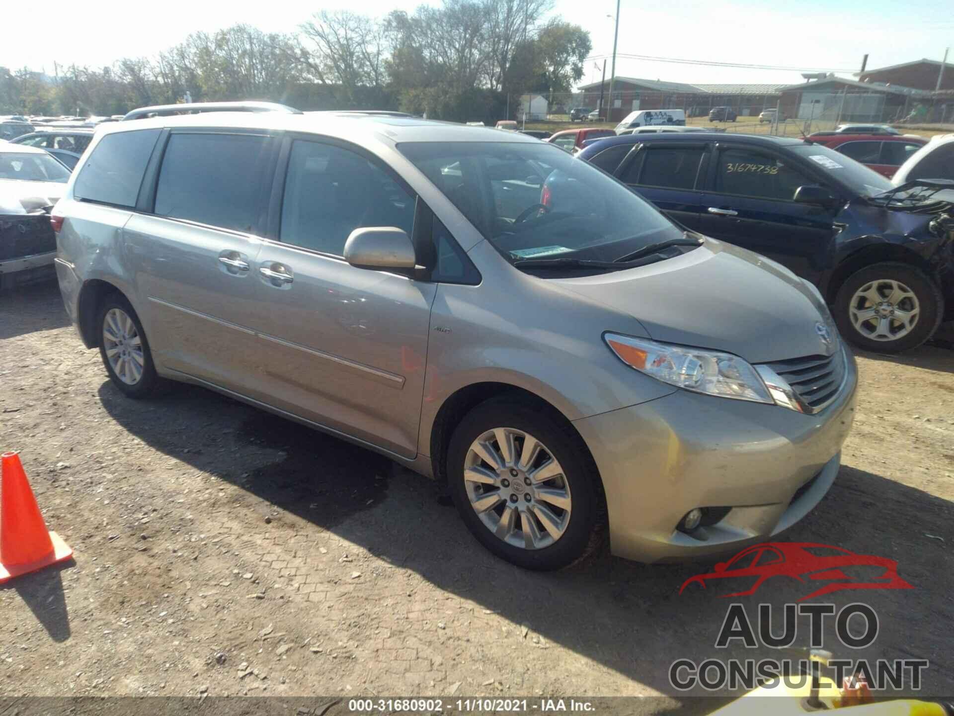 TOYOTA SIENNA 2016 - 5TDDK3DC5GS131773