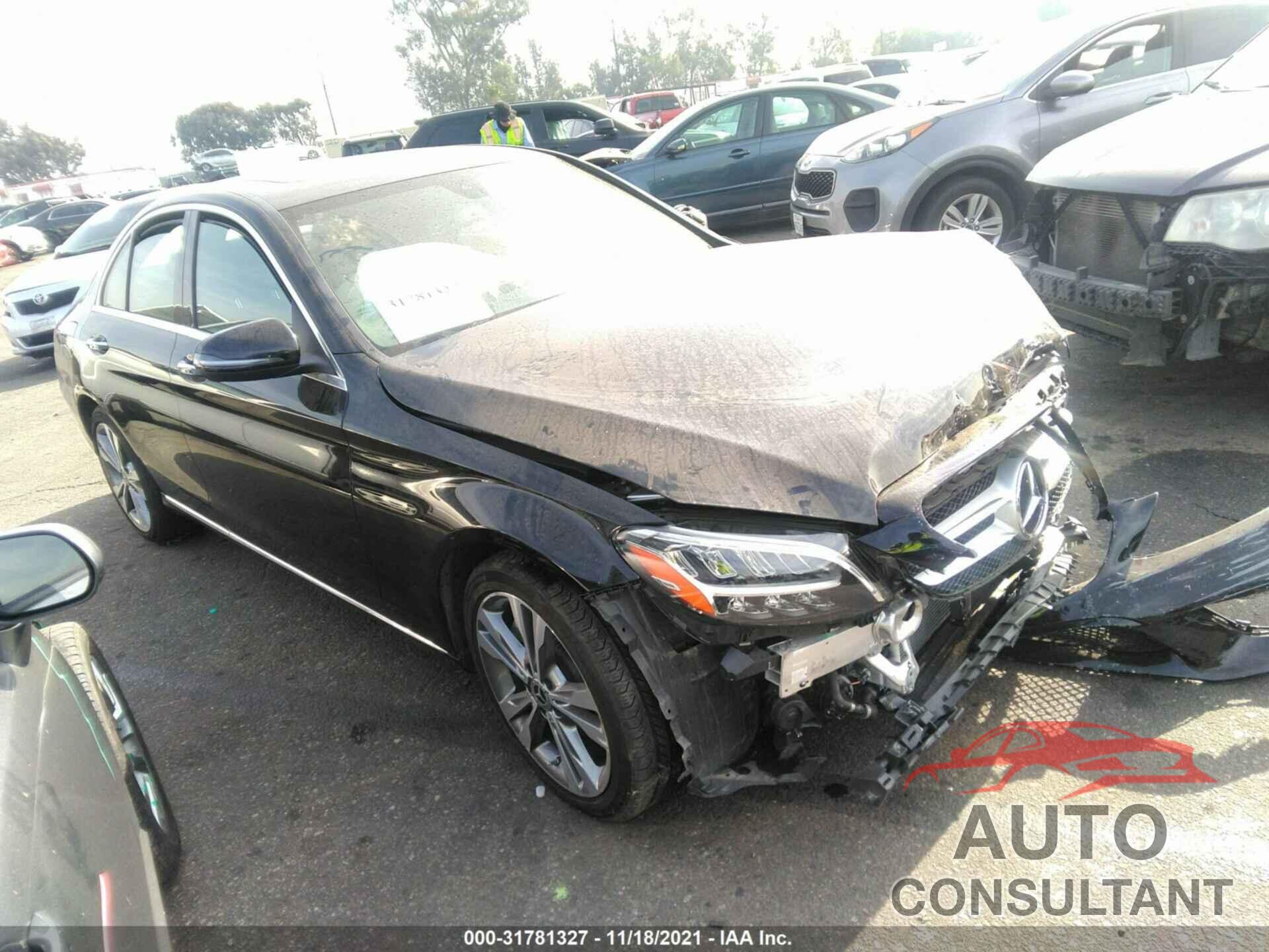 MERCEDES-BENZ C-CLASS 2020 - WDDWF8DB7LR547002