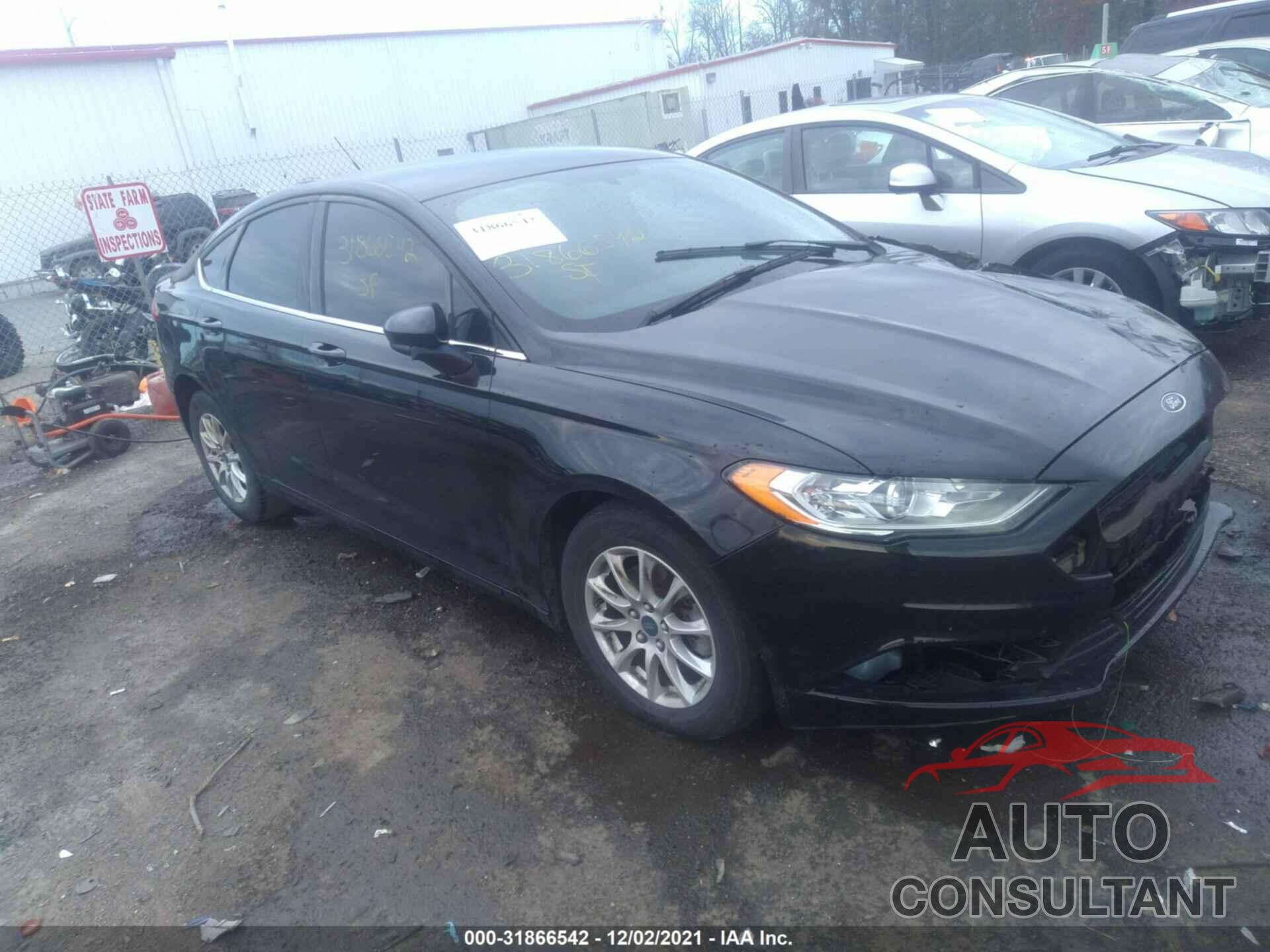 FORD FUSION 2017 - 3FA6P0G72HR159189