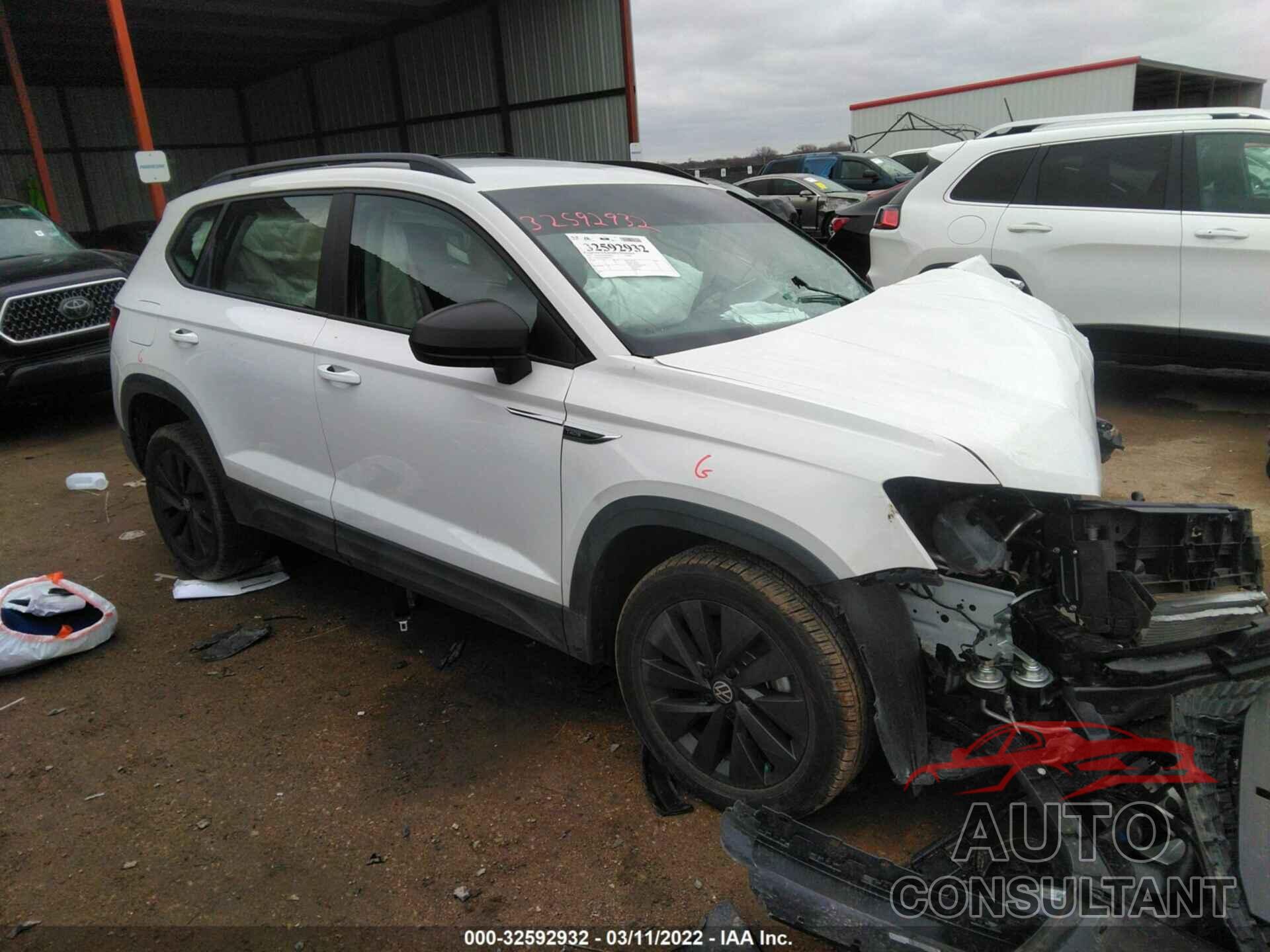 VOLKSWAGEN TAOS 2022 - 3VVCX7B28NM041532