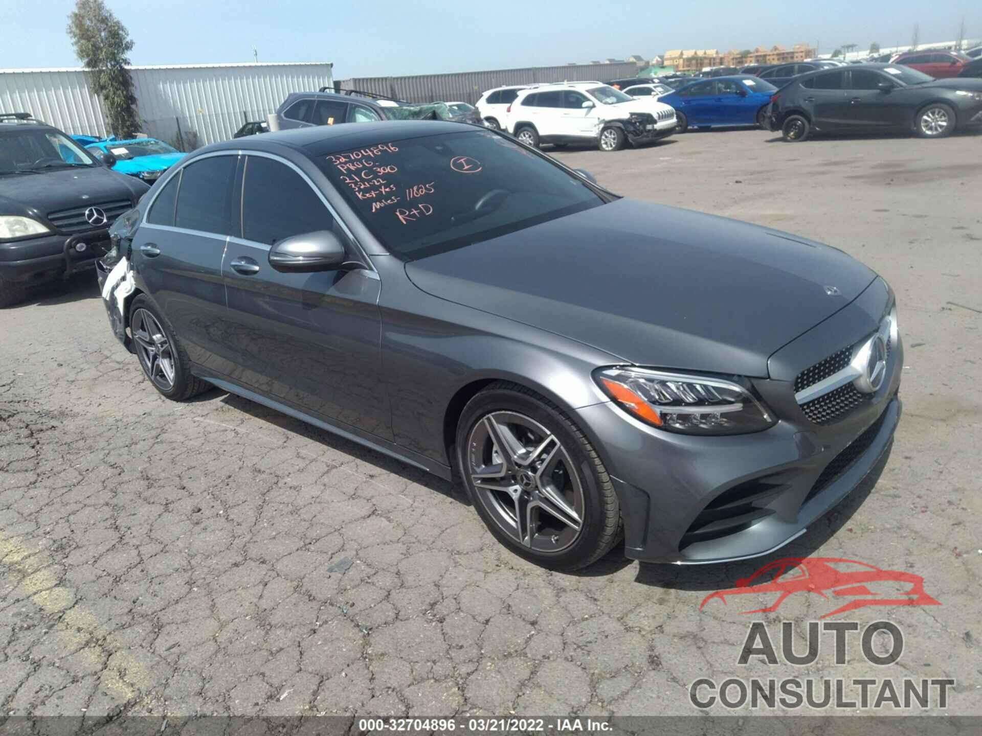 MERCEDES-BENZ C-CLASS 2021 - W1KWF8DB7MR632116