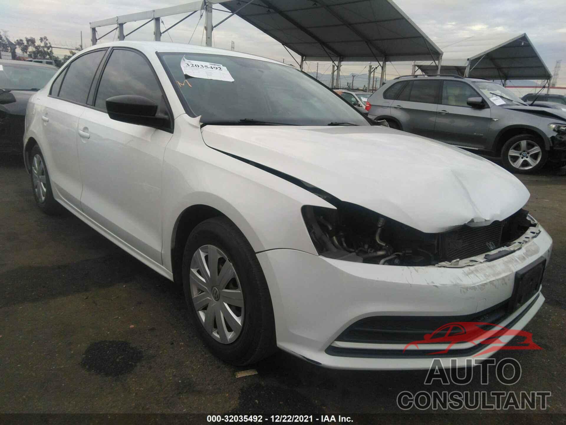 VOLKSWAGEN JETTA SEDAN 2016 - 3VW267AJ9GM304181