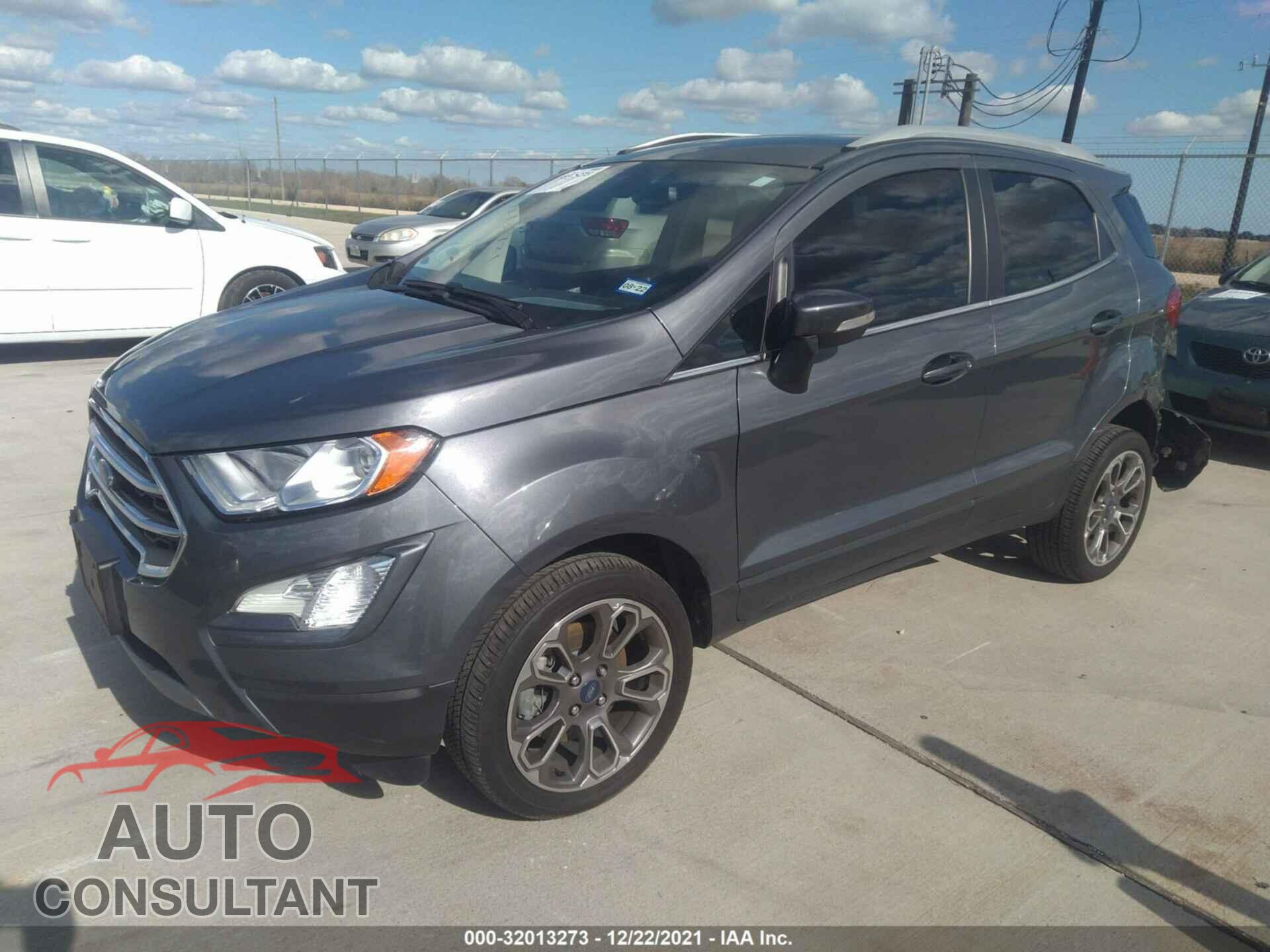FORD ECOSPORT 2020 - MAJ6S3KLXLC362844