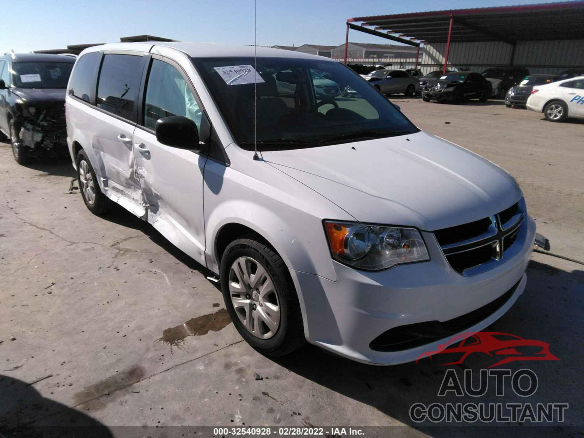 DODGE GRAND CARAVAN 2018 - 2C4RDGBG1JR225646