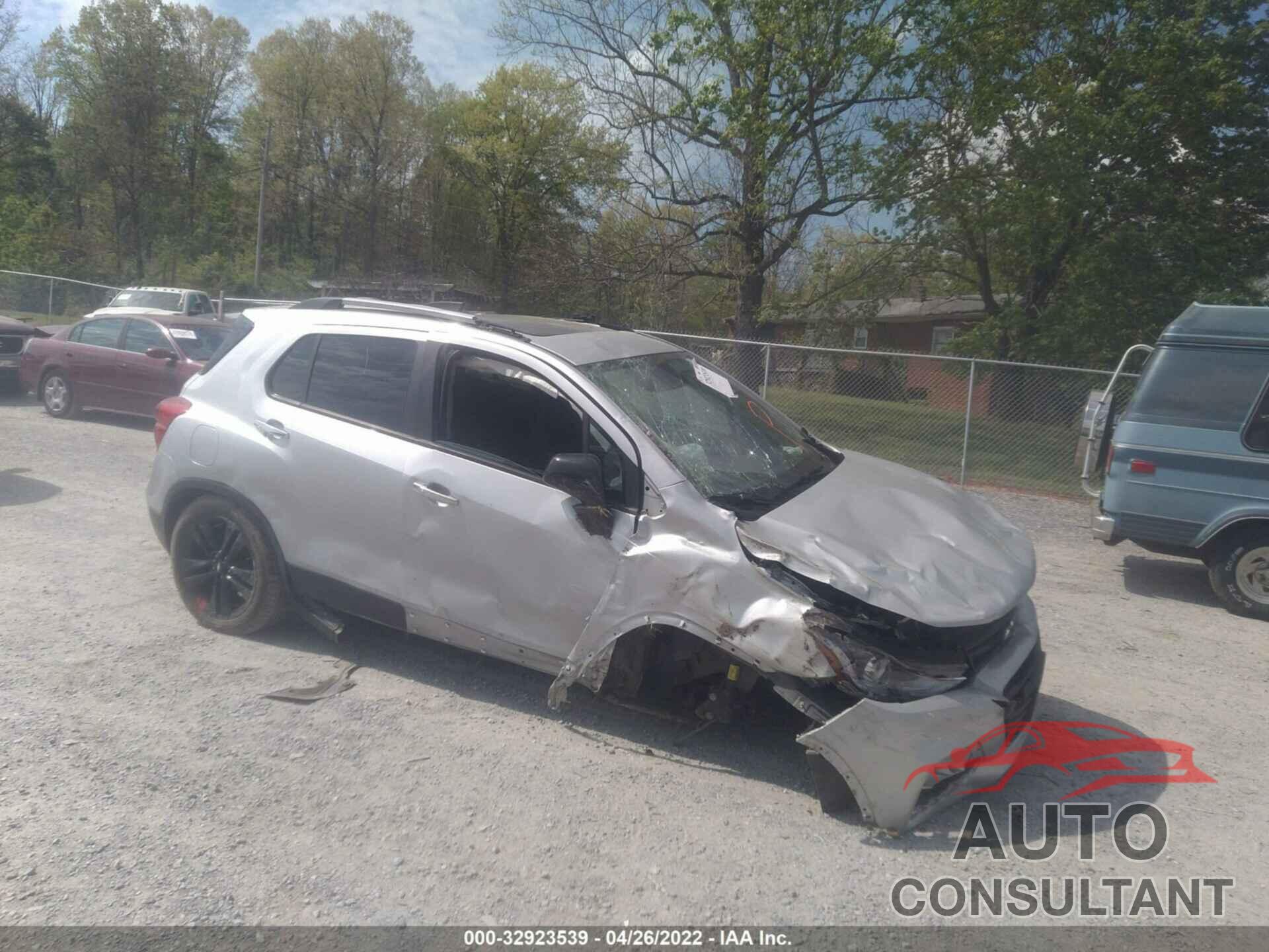 CHEVROLET TRAX 2019 - 3GNCJPSB6KL288525