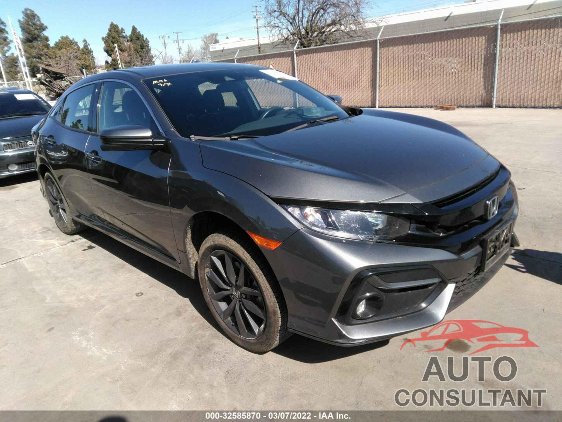HONDA CIVIC HATCHBACK 2020 - SHHFK7H66LU414796