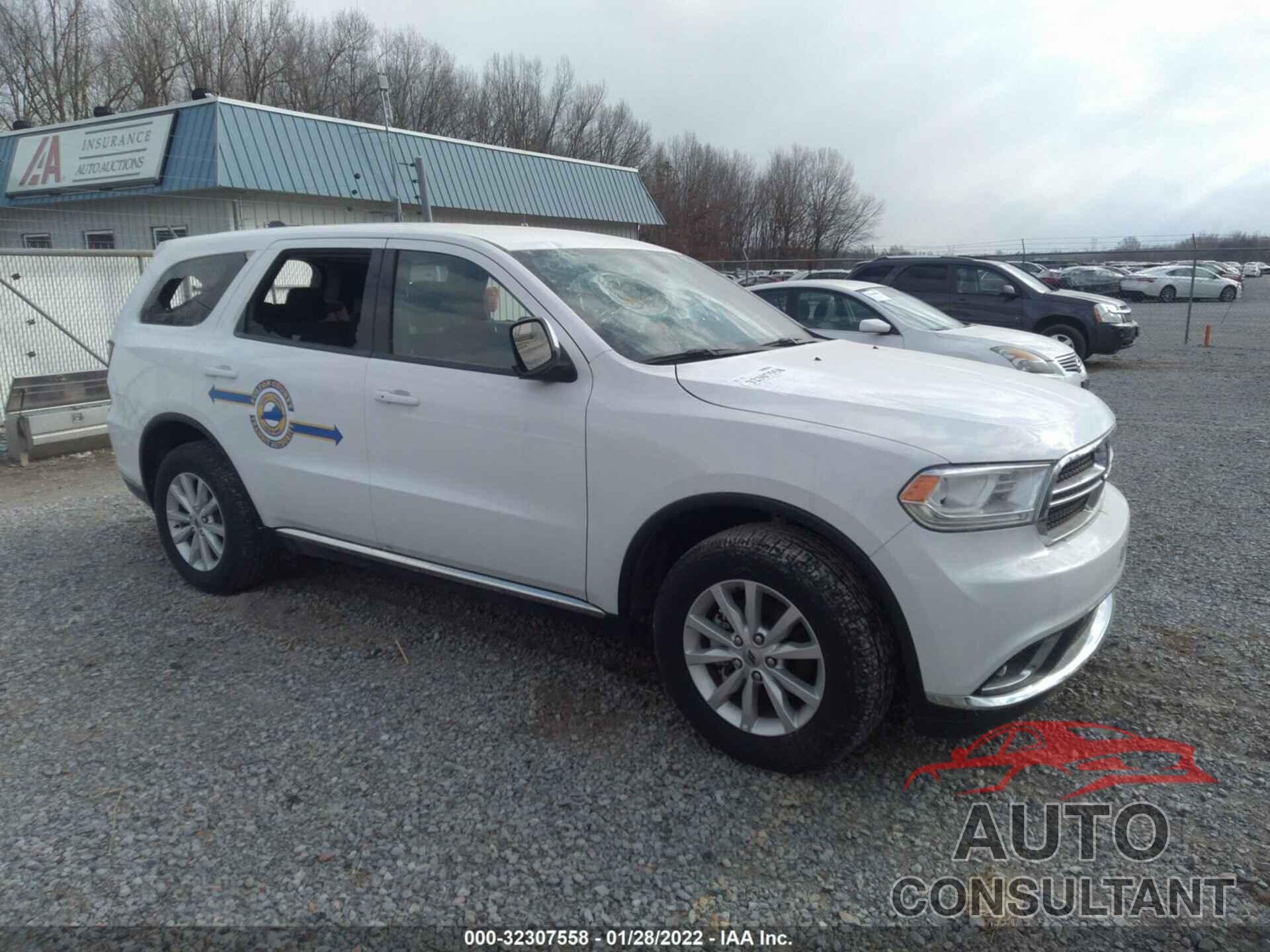 DODGE DURANGO 2019 - 1C4RDJAG6KC827614