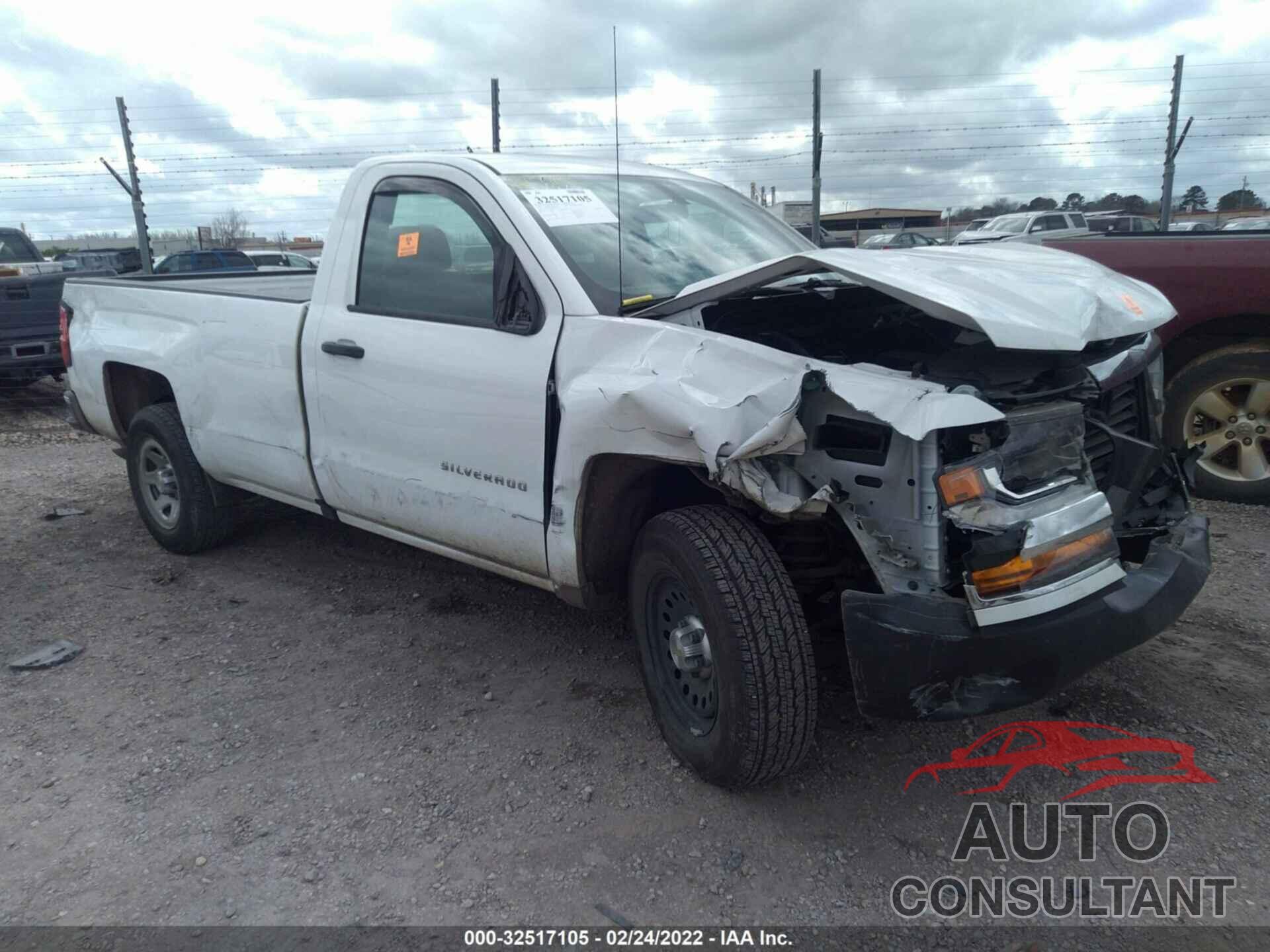 CHEVROLET SILVERADO 1500 2017 - 1GCNCNEH5HZ405643