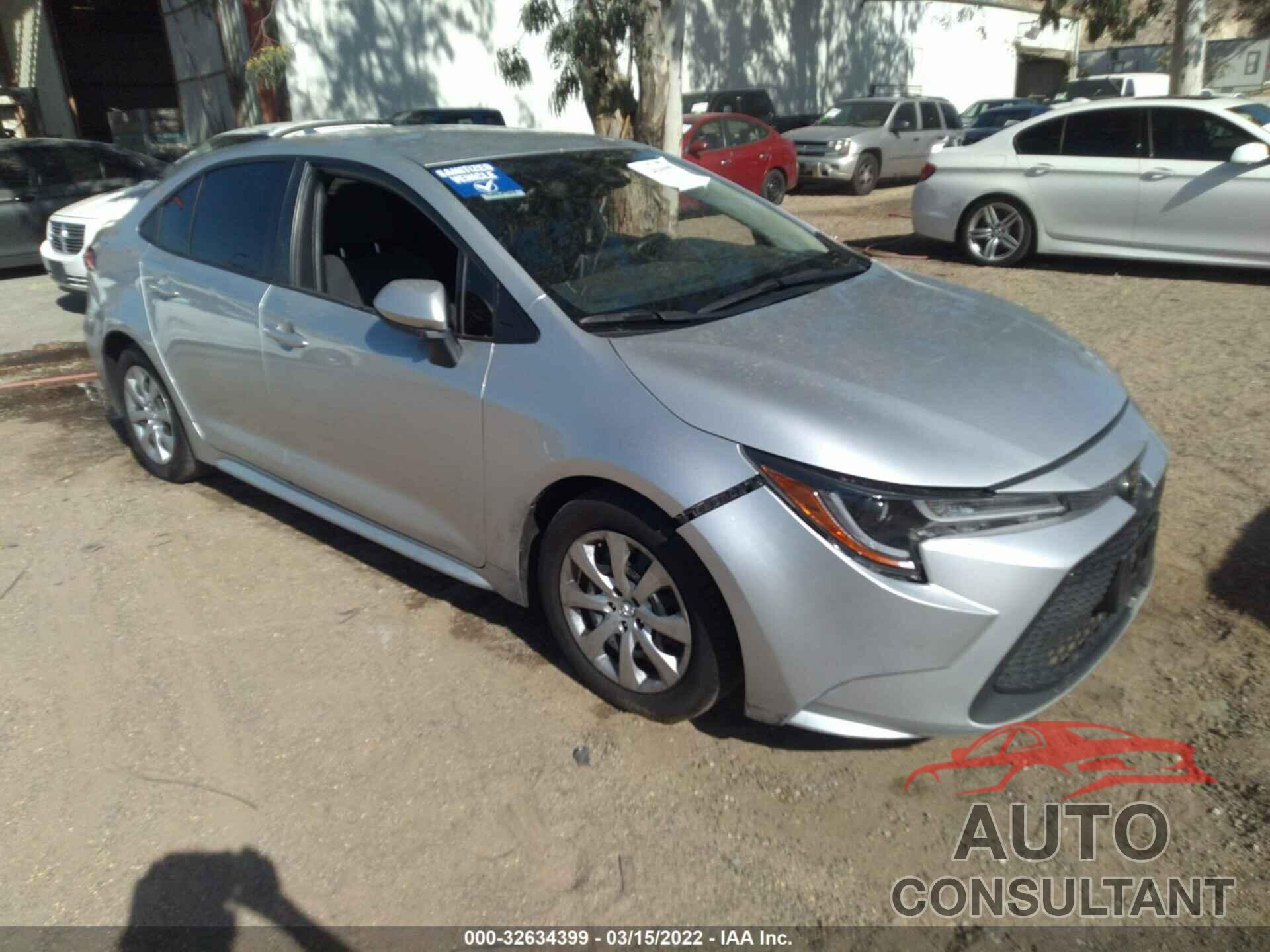 TOYOTA COROLLA 2020 - JTDEPRAE1LJ070914