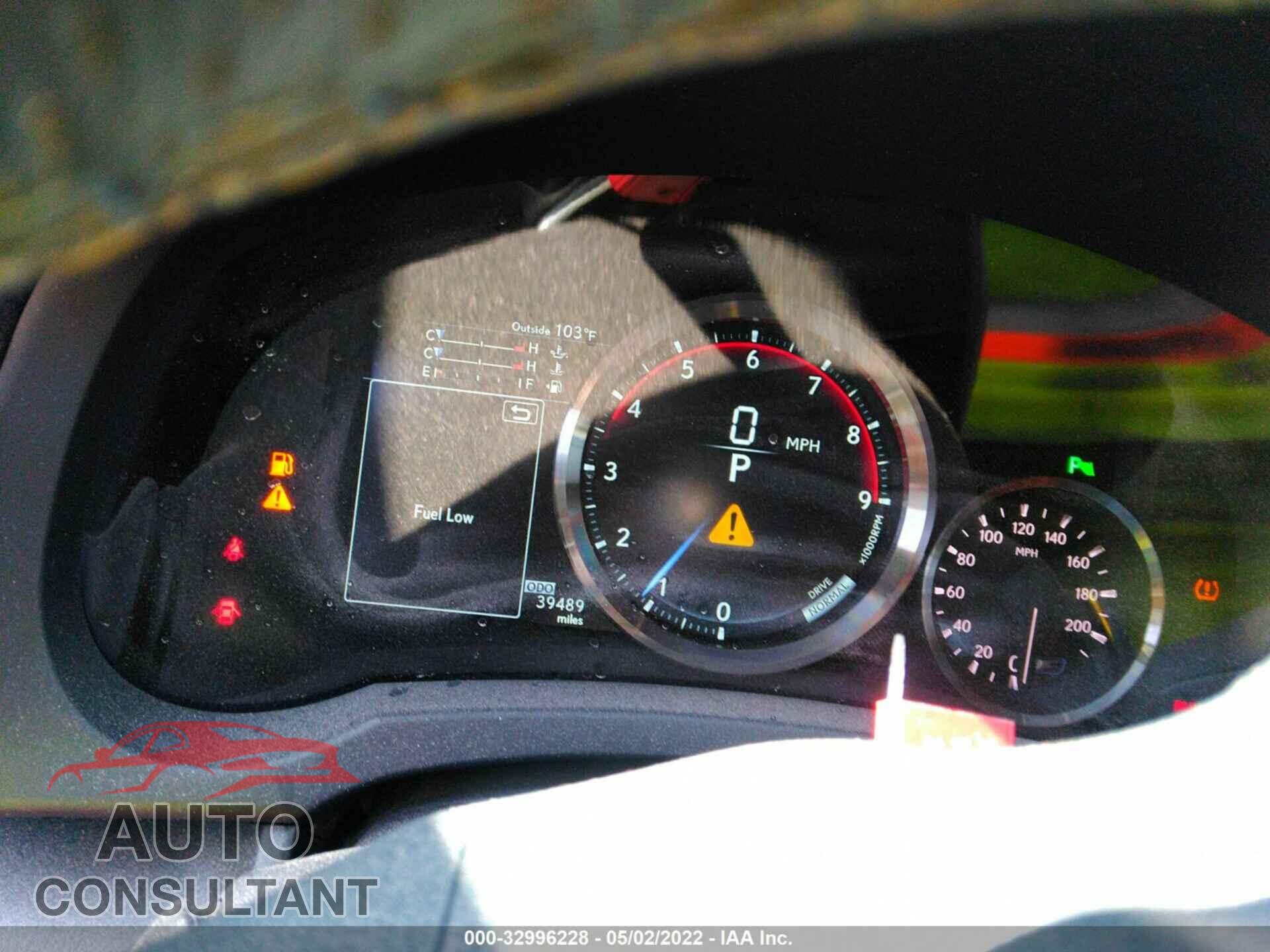 LEXUS RC F 2015 - JTHHP5BC1F5004085