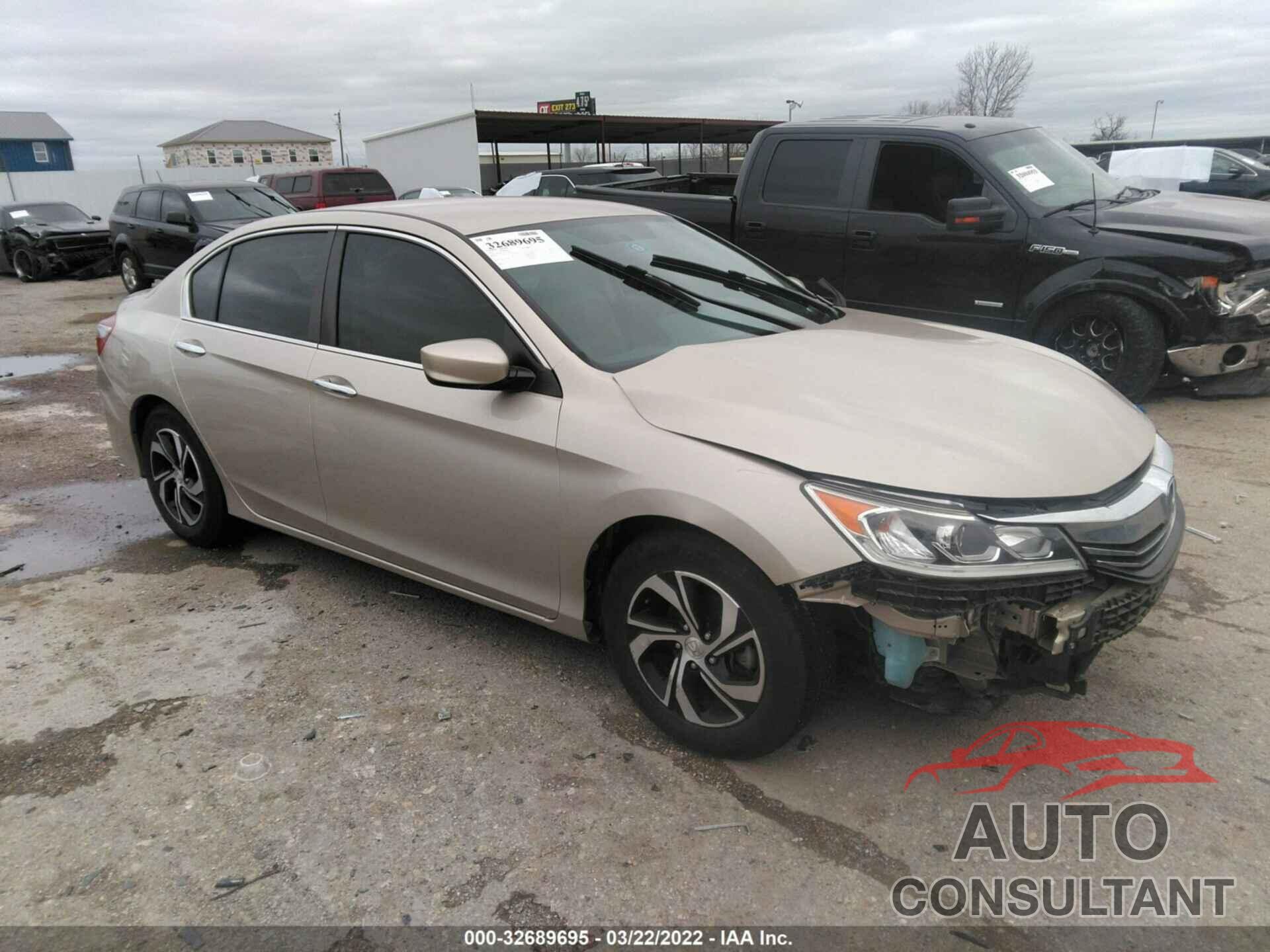 HONDA ACCORD SEDAN 2016 - 1HGCR2F35GA119507