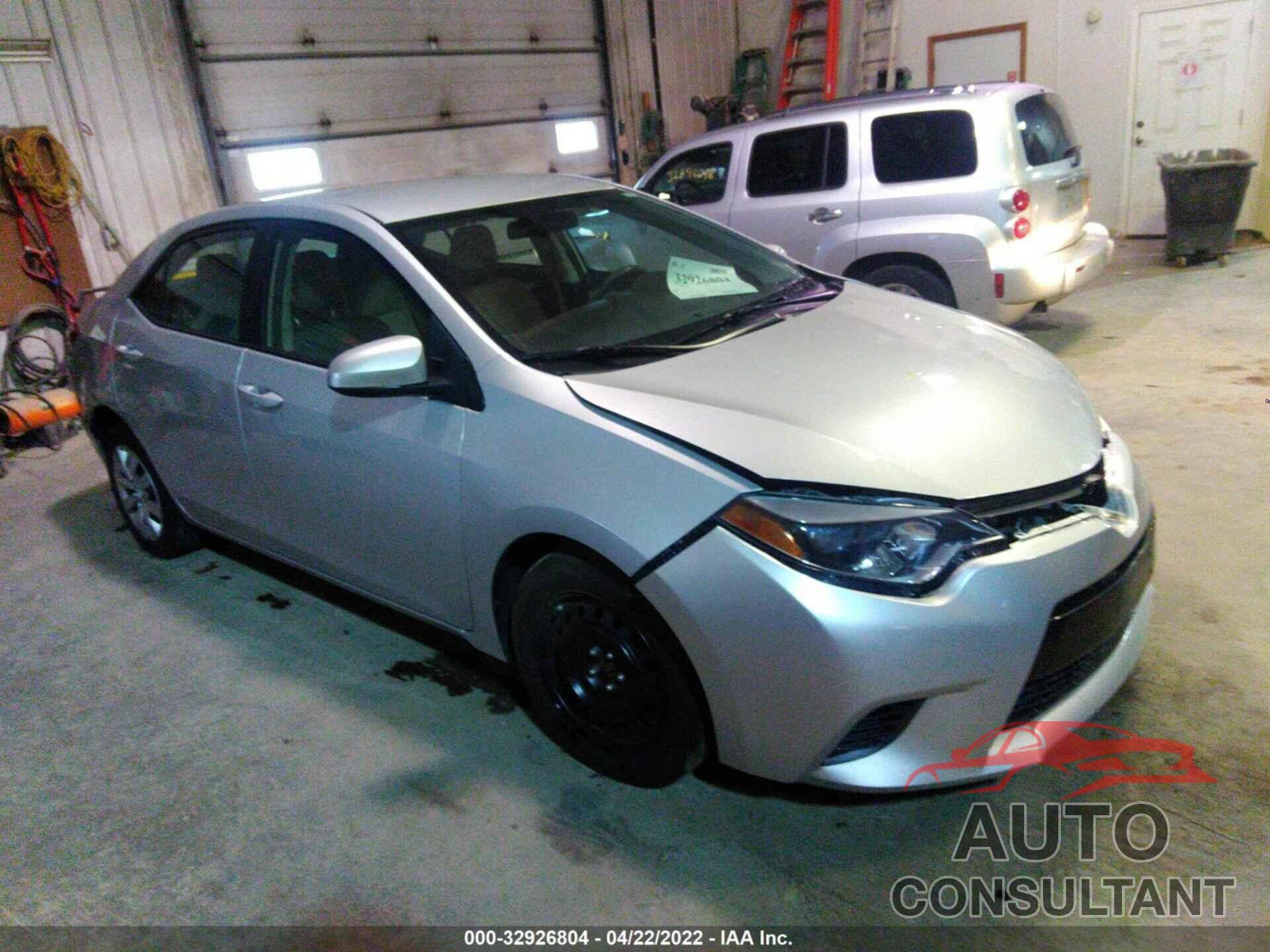 TOYOTA COROLLA 2016 - 2T1BURHE9GC610089