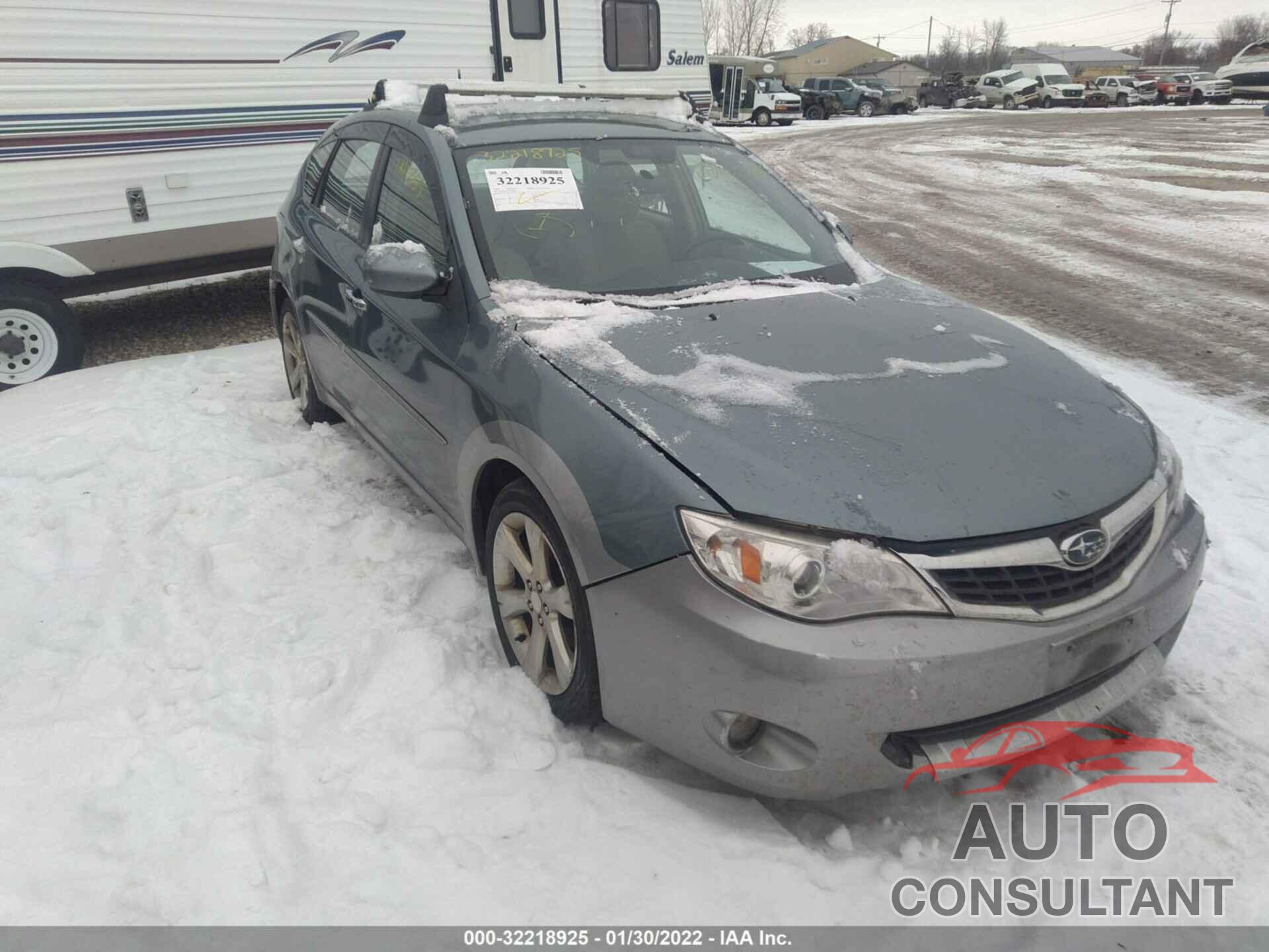 SUBARU IMPREZA OUTBACK SPORT 2009 - JF1GH63629H806243