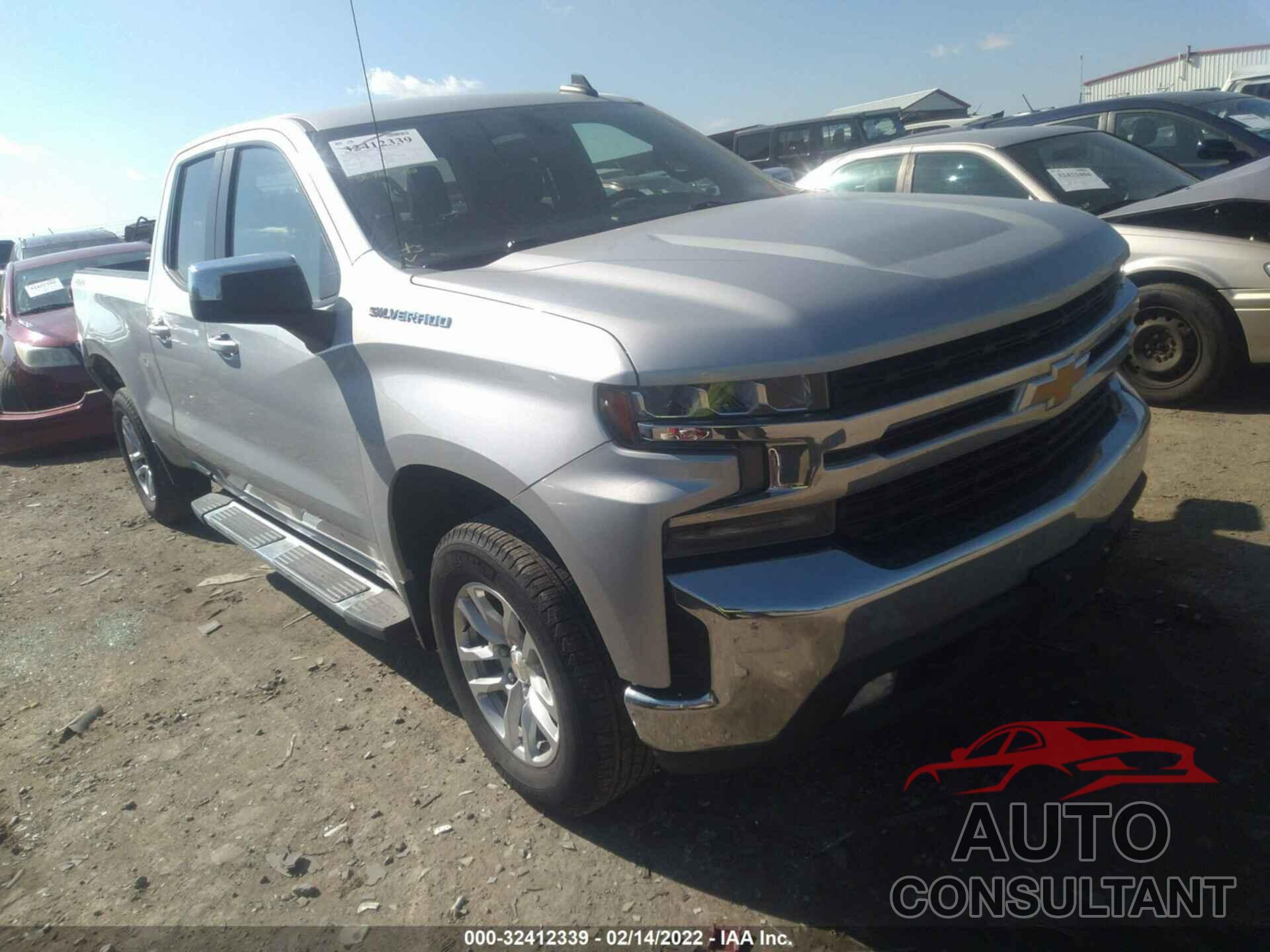 CHEVROLET SILVERADO 1500 2020 - 1GCRYDED7LZ156233