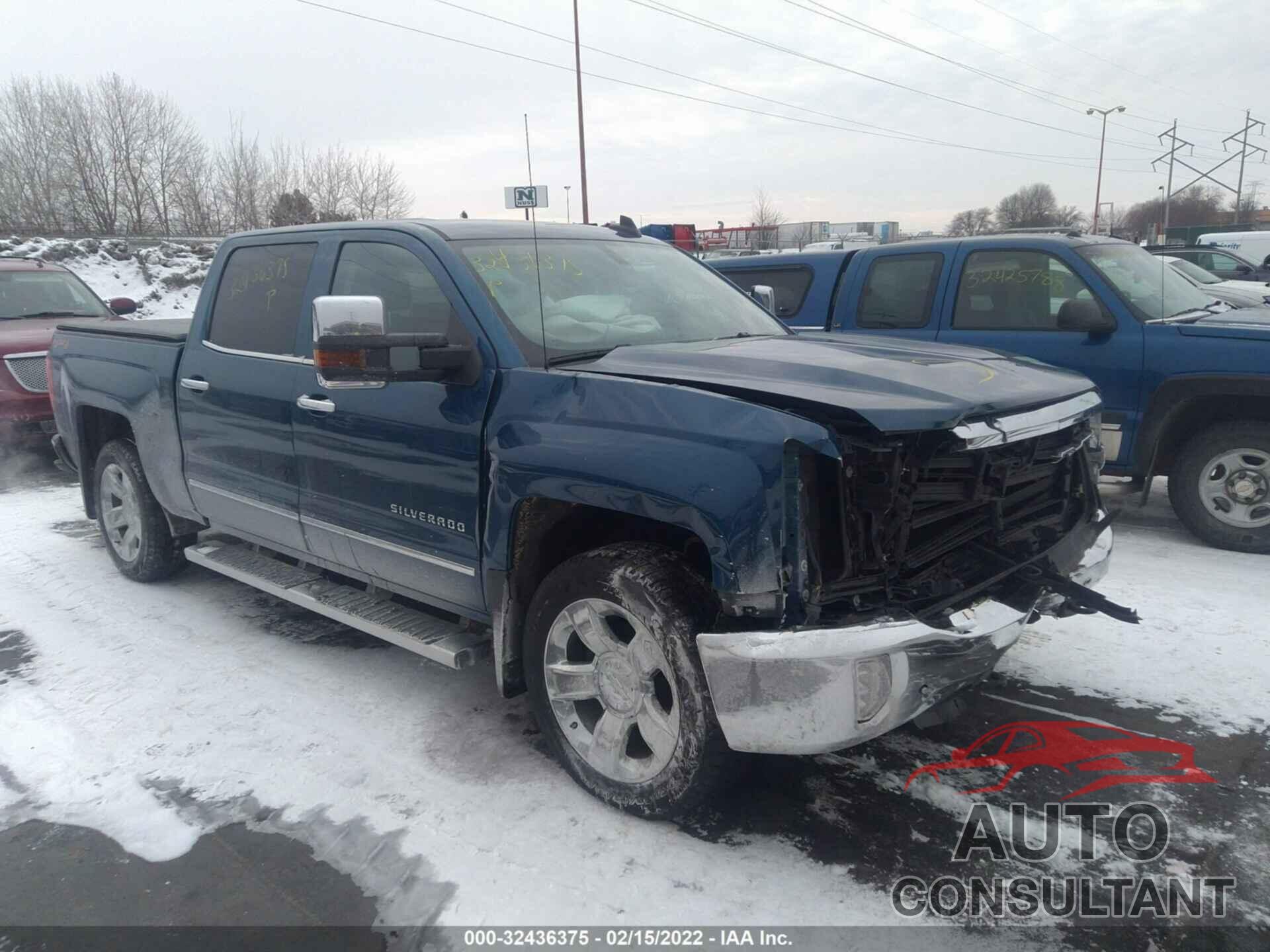 CHEVROLET SILVERADO 1500 2018 - 3GCUKSEJ1JG506636