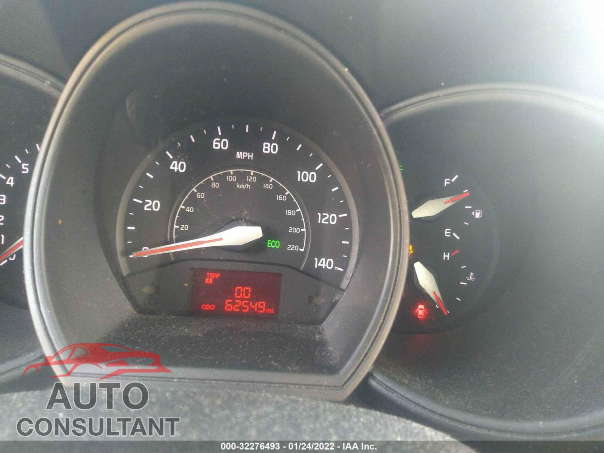 KIA RIO 2016 - KNADM4A31G6587710
