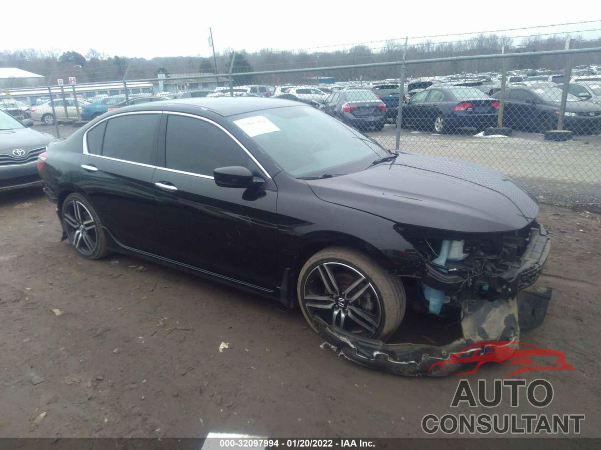 HONDA ACCORD SEDAN 2017 - 1HGCR2F53HA168594