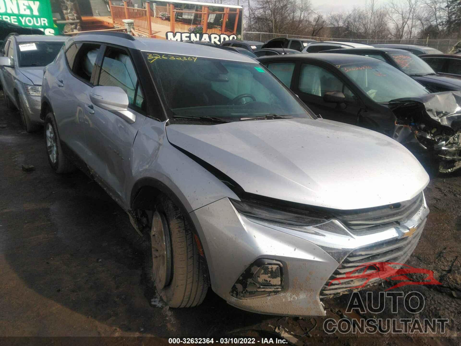 CHEVROLET BLAZER 2020 - 3GNKBCRS2LS700776