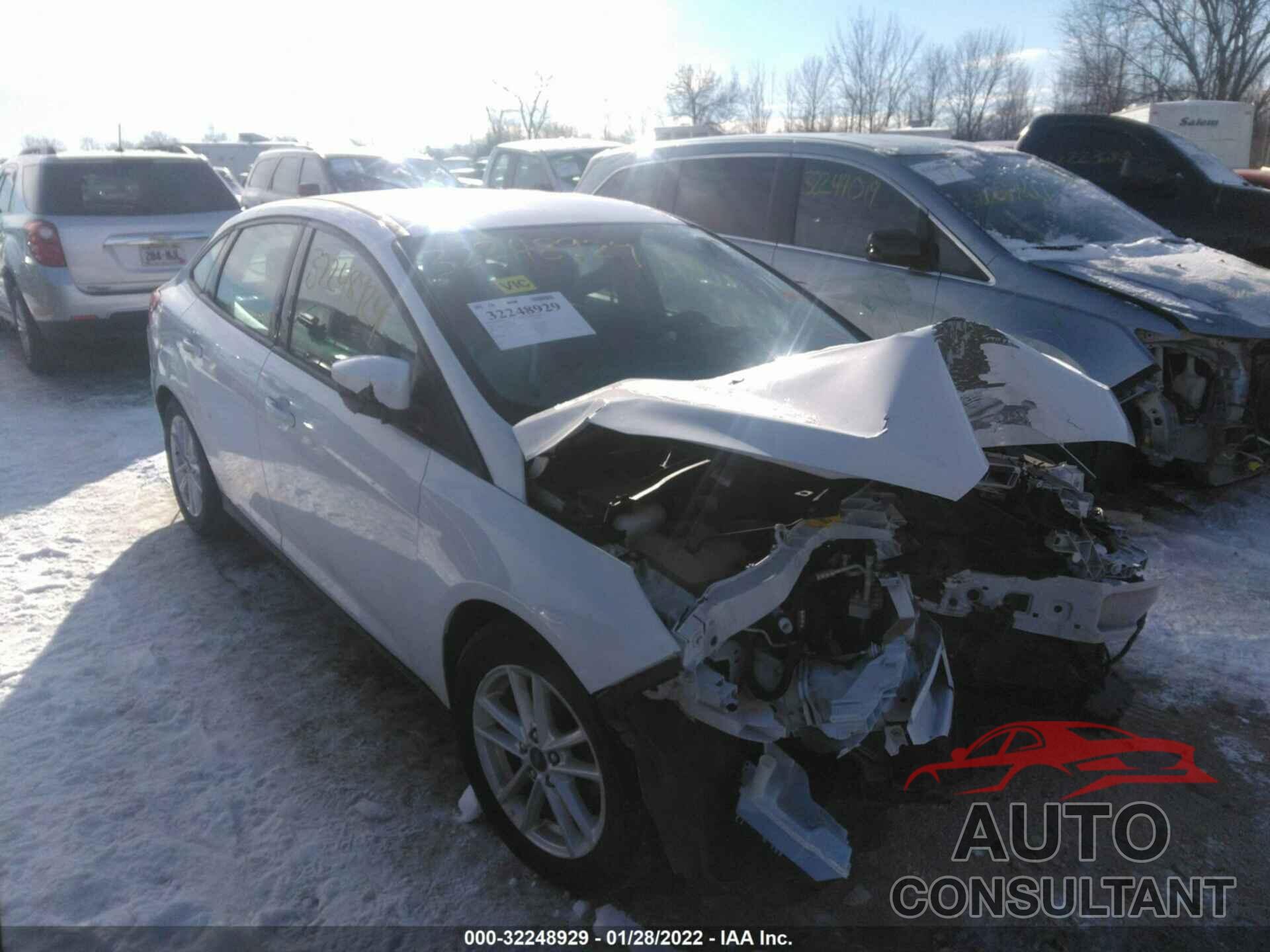 FORD FOCUS 2016 - 1FADP3F22GL284947