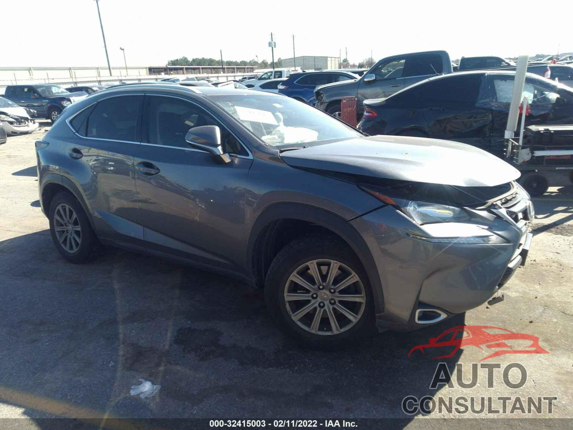 LEXUS NX 200T 2016 - JTJYARBZ6G2032317