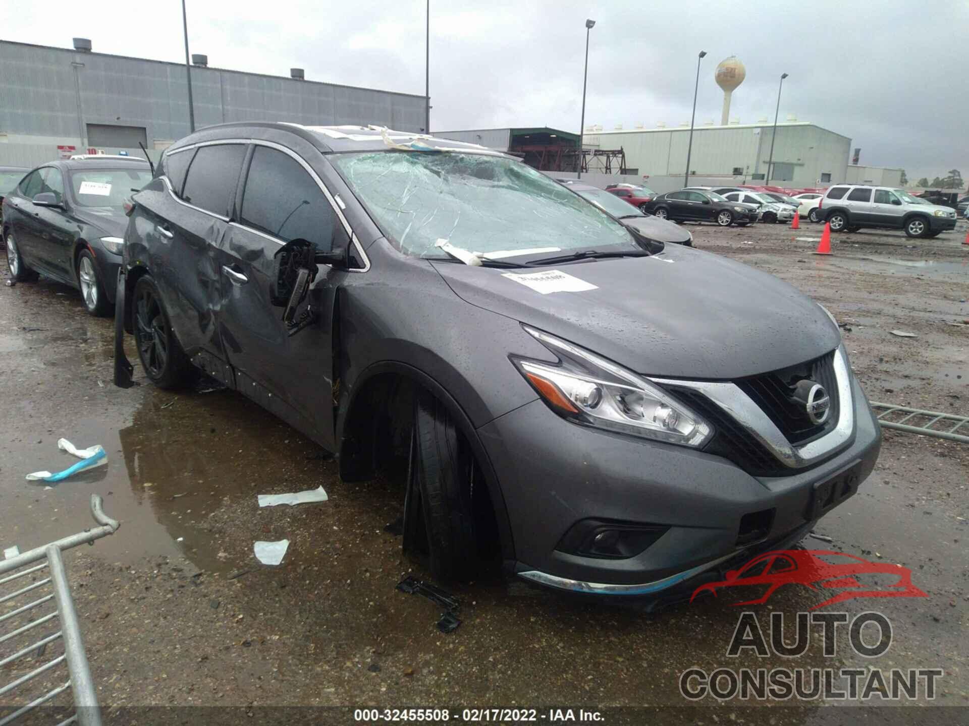 NISSAN MURANO 2017 - 5N1AZ2MH1HN197566