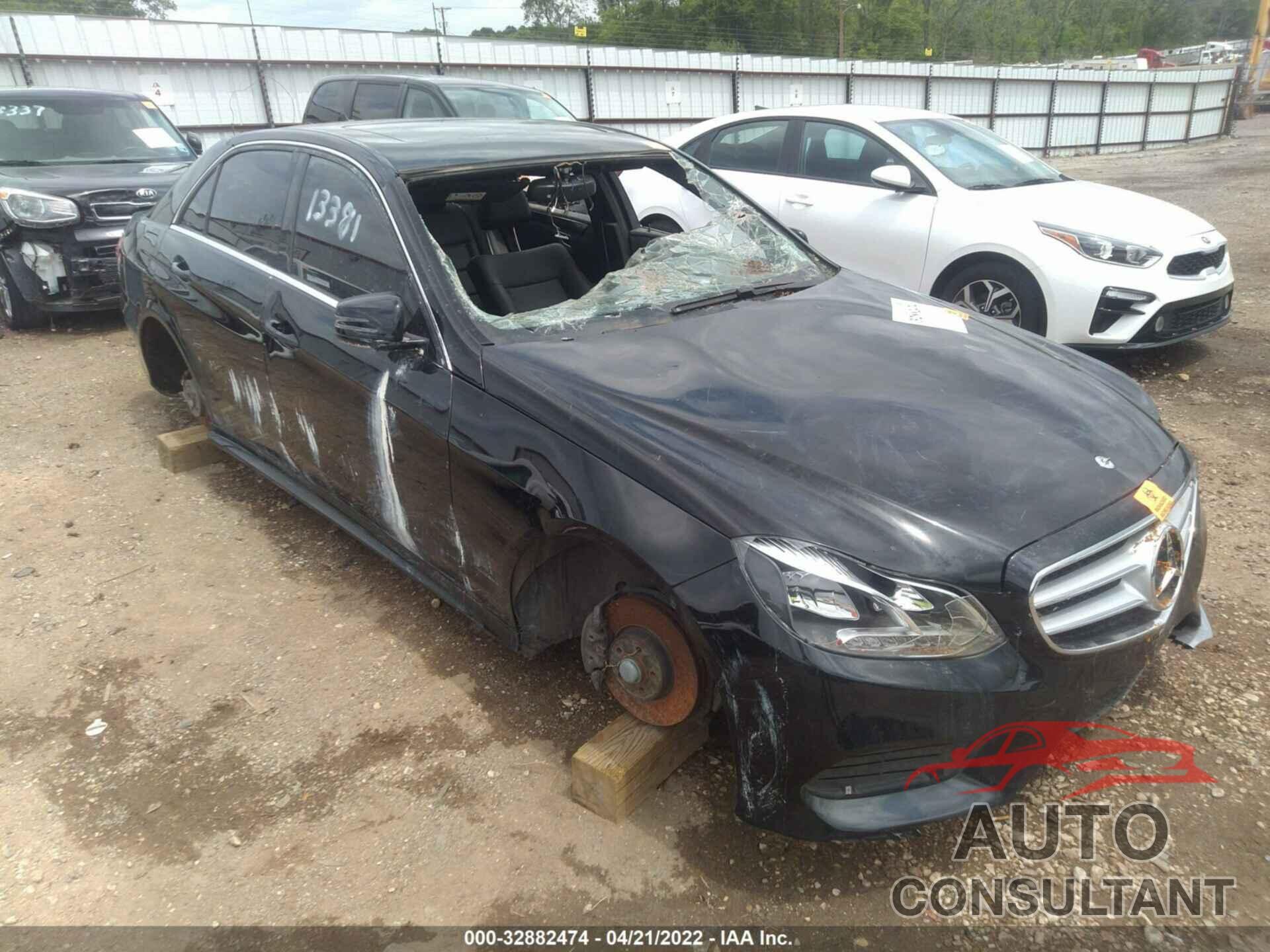 MERCEDES-BENZ E-CLASS 2016 - WDDHF8JB2GB234807