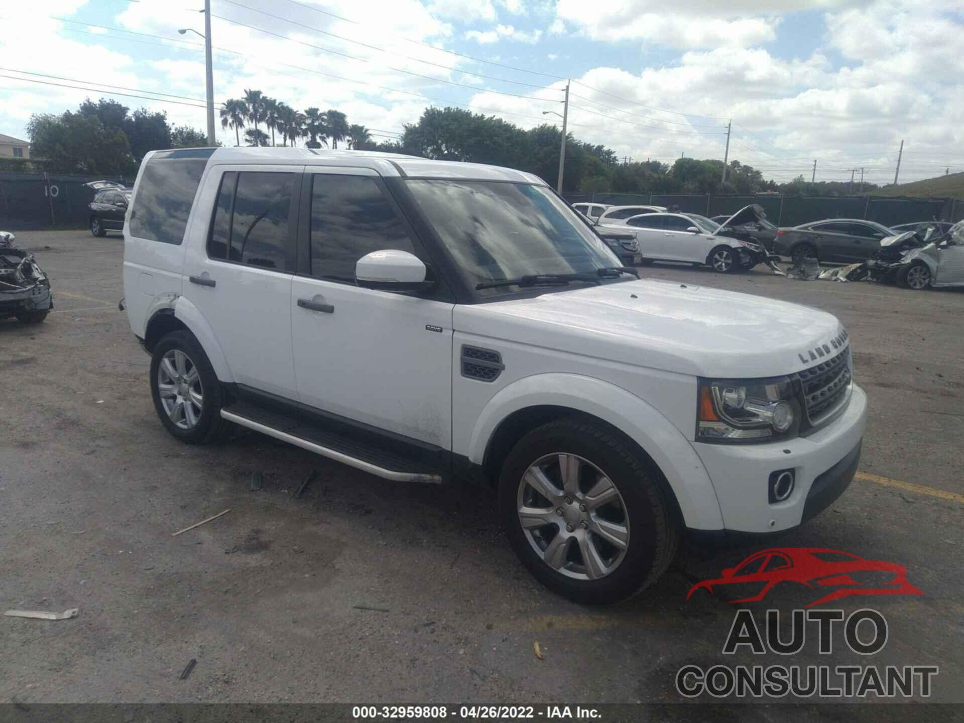 LAND ROVER LR4 2016 - SALAG2V64GA808745