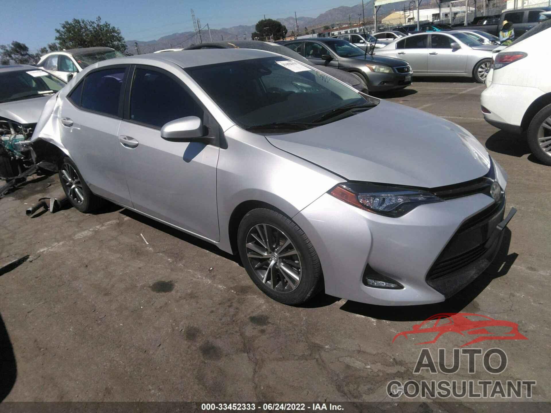 TOYOTA COROLLA 2017 - 5YFBURHE5HP624699