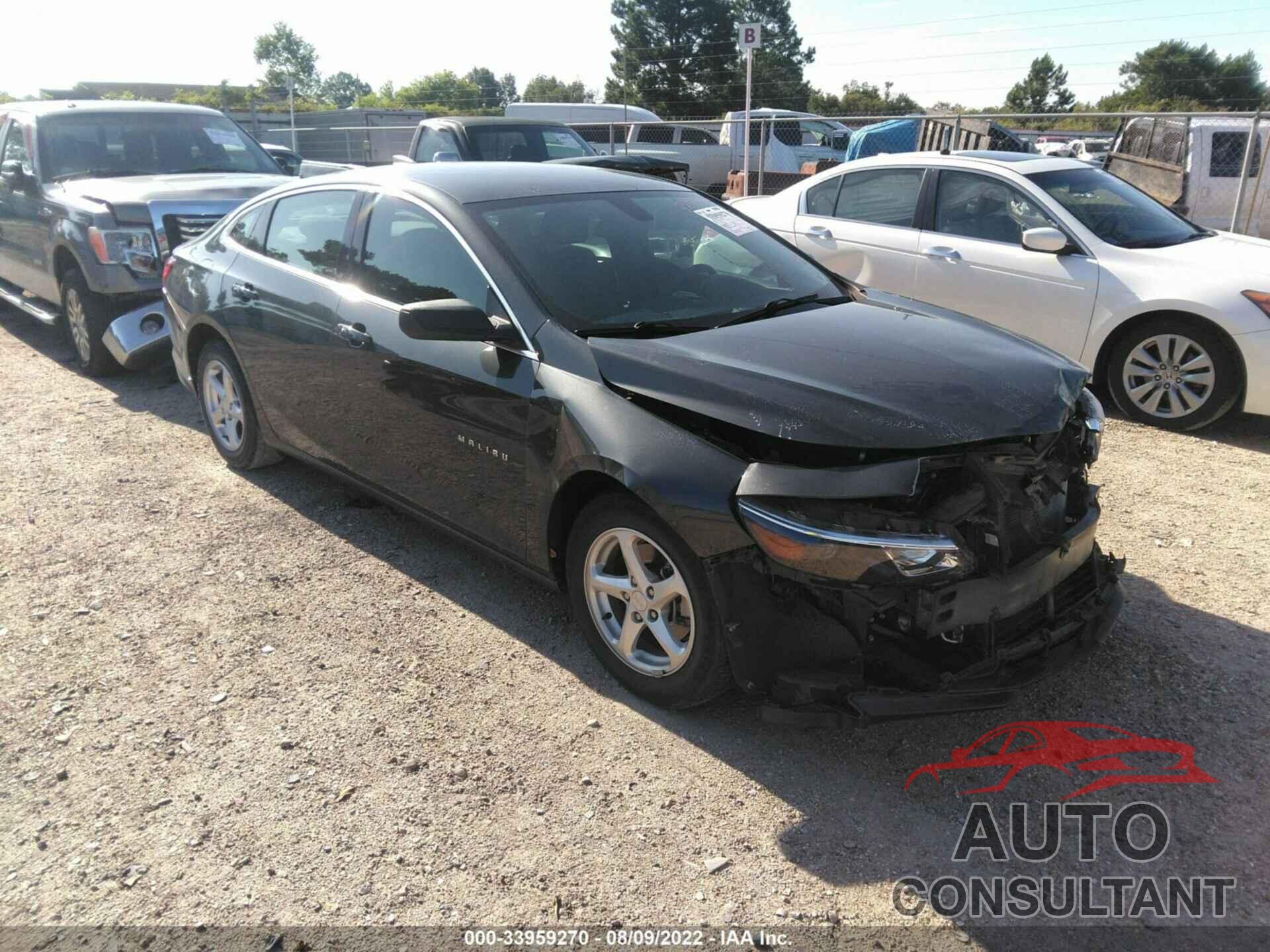 CHEVROLET MALIBU 2018 - 1G1ZB5STXJF111085