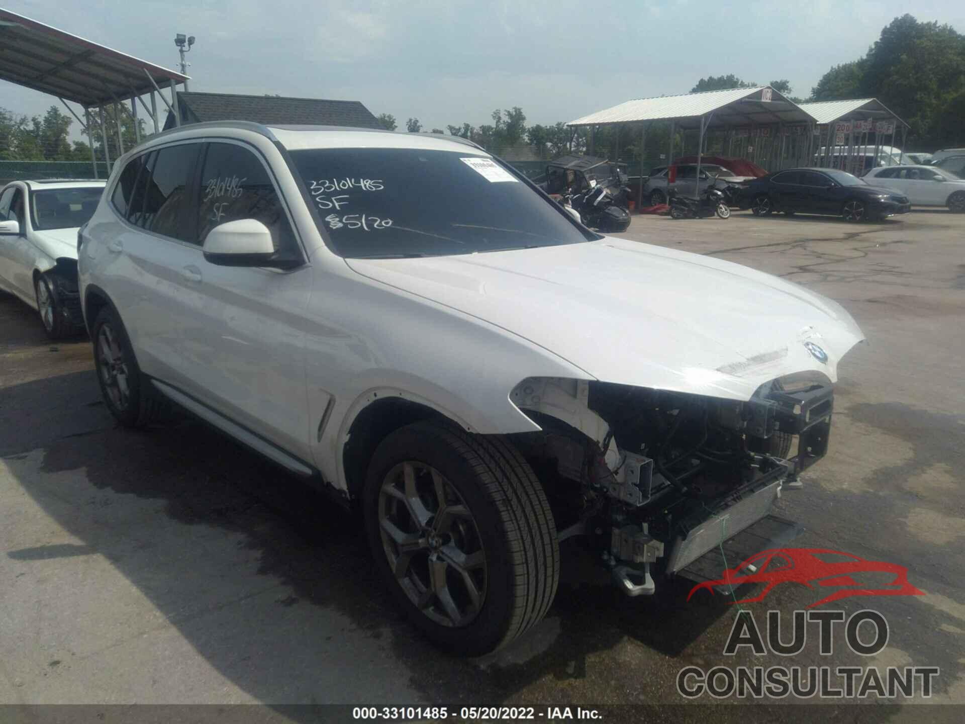 BMW X3 2022 - 5UX53DP08N9K21857